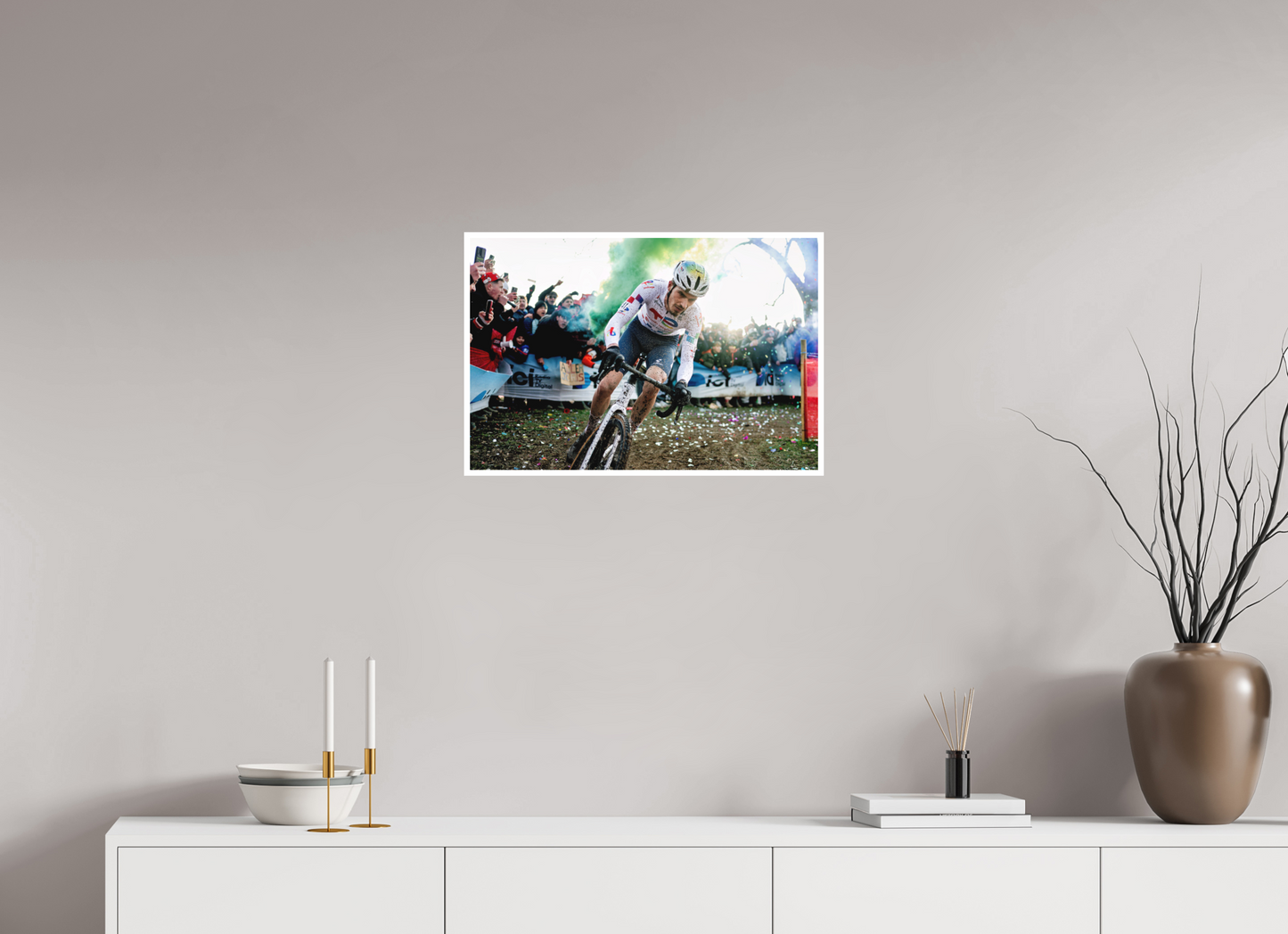 60 x 40 cm, Fine Art 2 Matt Joris Championnat de France de Cyclocross 2026