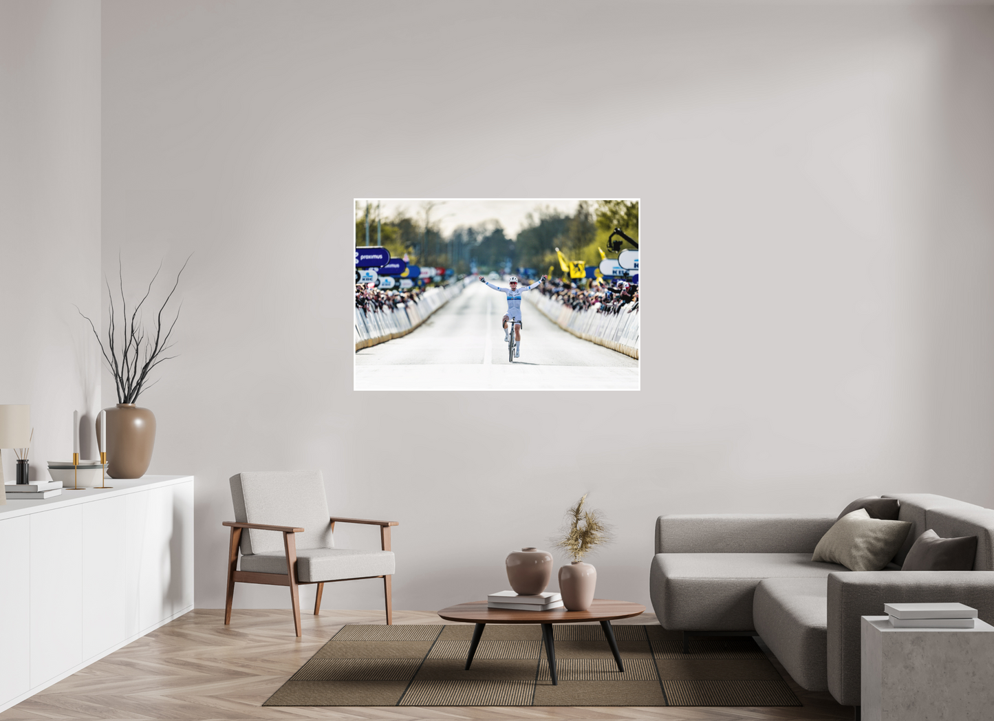 150 x 100 cm, Fine Art 2 Matt Demi Vollering wins RVV 26