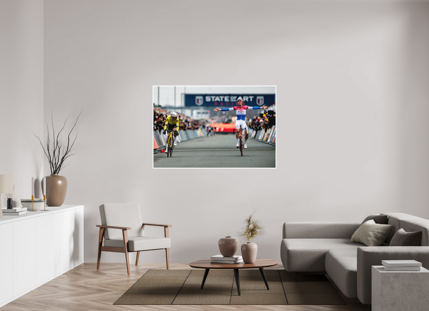150 x 100 cm, Fine Art 2 Matt The state of Art Racing by Tibor Del Grosso