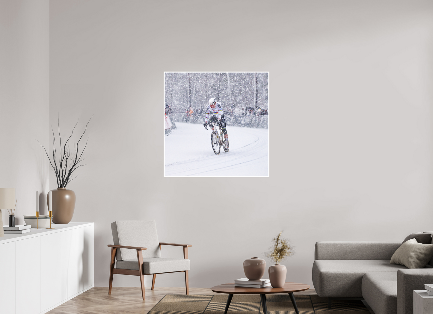 100 x 100 cm, Fine Art 2 Matt Mvdp King of Snow