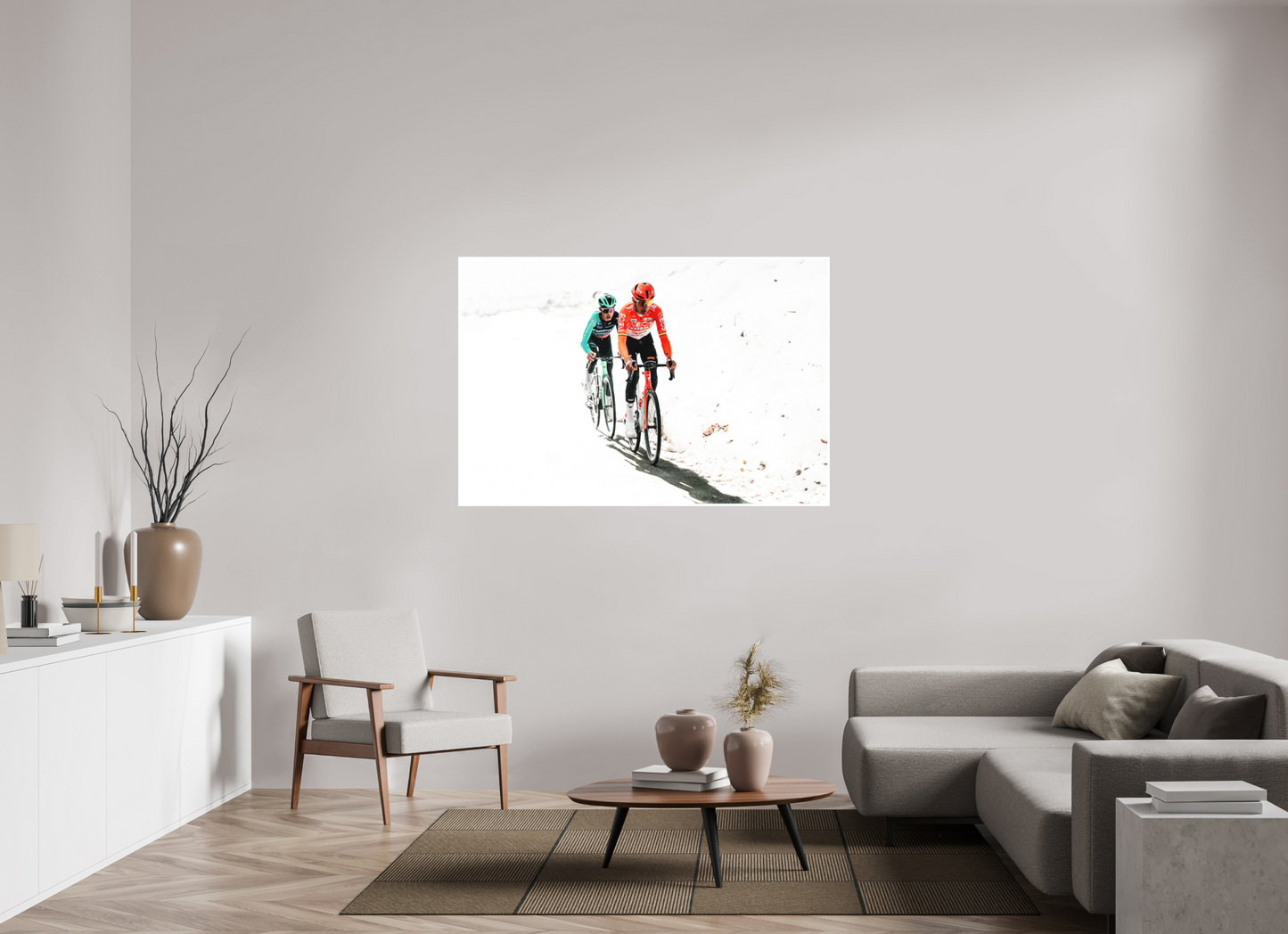 150 x 100 cm, Fine Art 2 Matt Cic Tour de La Provence Stage 2 Montagne de Lure