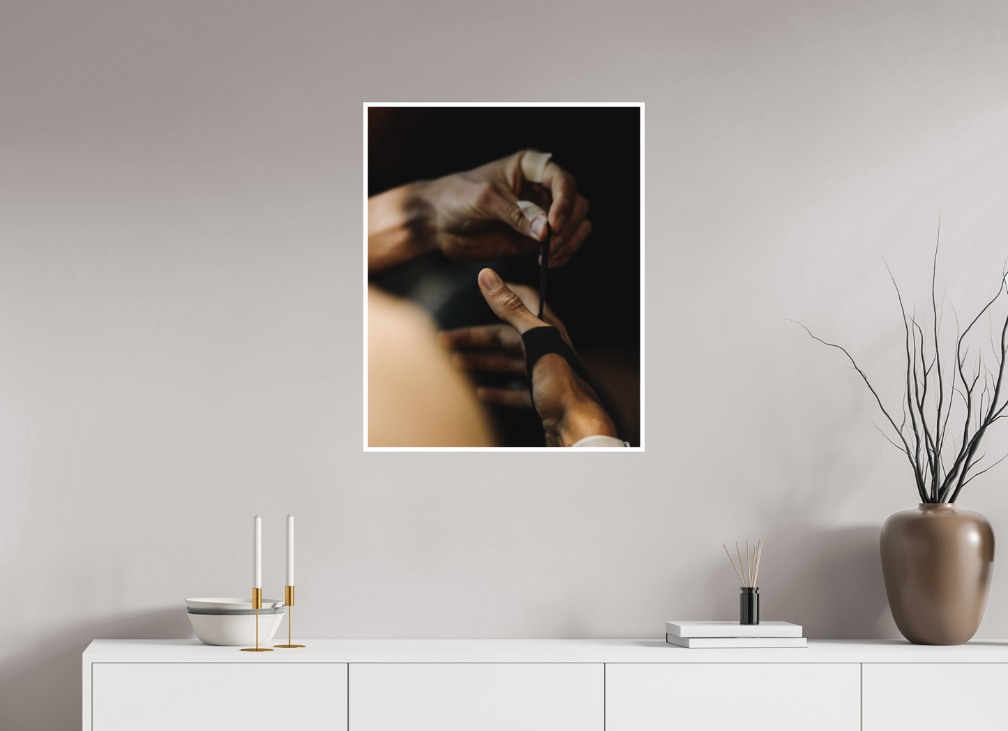 Paris Roubaix hand tapping story