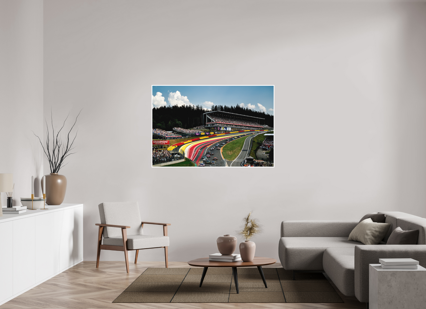 150 x 100 cm, Fine Art 2 Matt The Start of the Crowdstrike 24hours of Spa - Francorchamps 2026