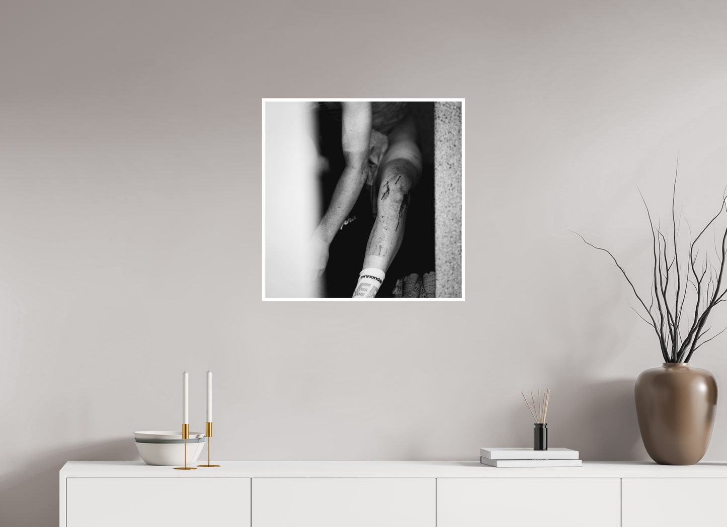 Roubaix Showers (B&W Edition)