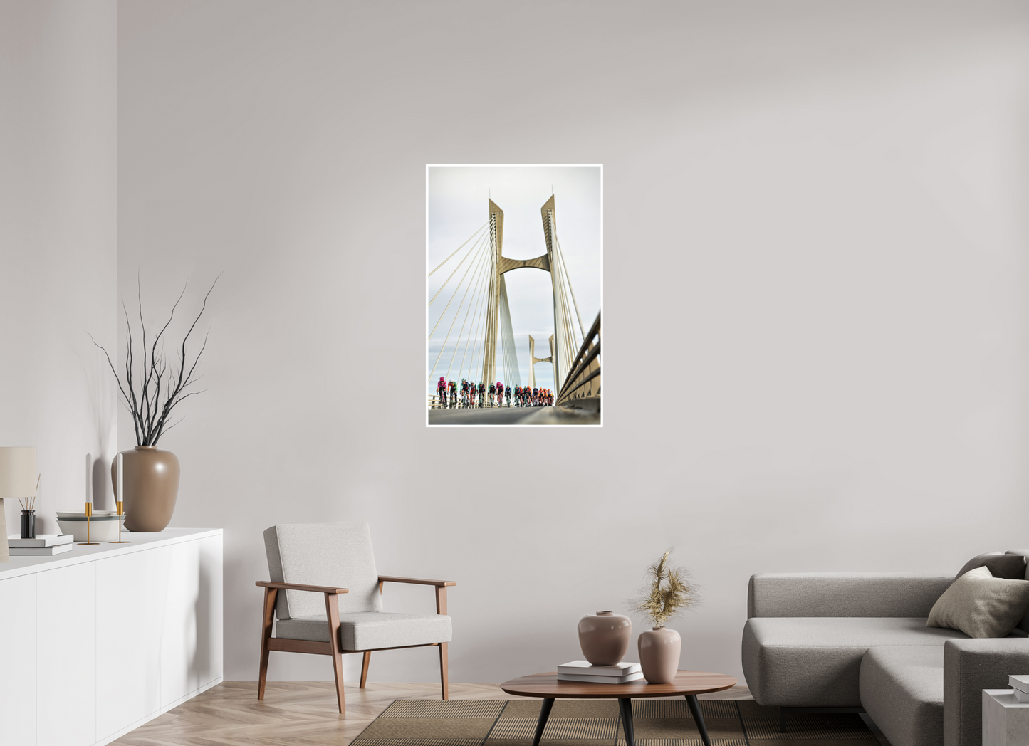 70 x 105 cm, Fine Art 2 Matt Cic Tour De La Provence 2026 - Stage 3