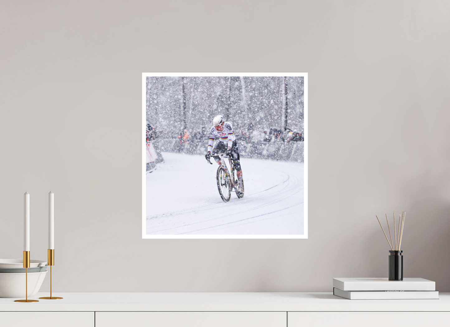 40 x 40 cm, Fine Art 2 Matt Mvdp King of Snow