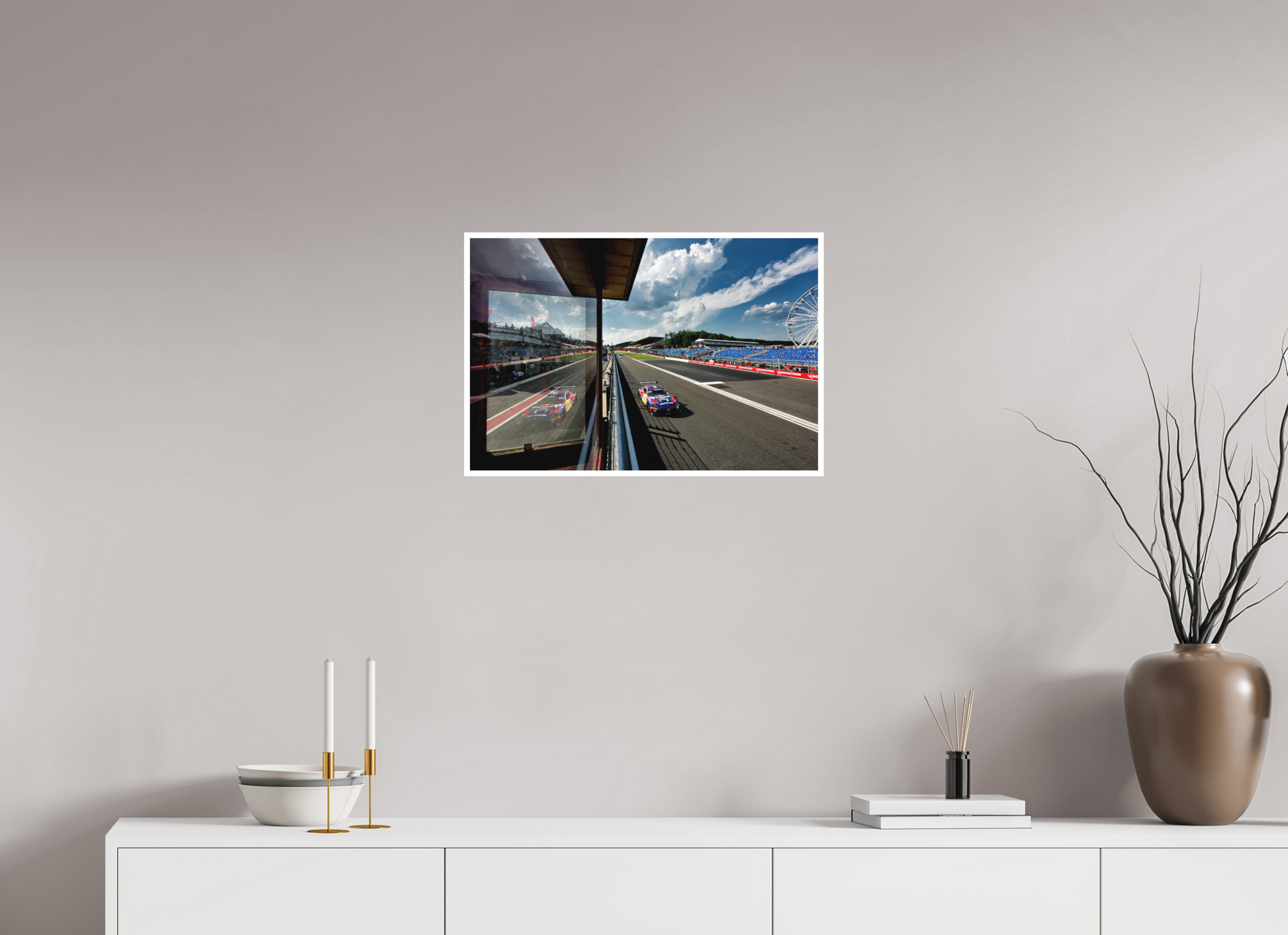 60 x 40 cm, Fine Art 2 Matt Double Trouble - 24hours of Spa