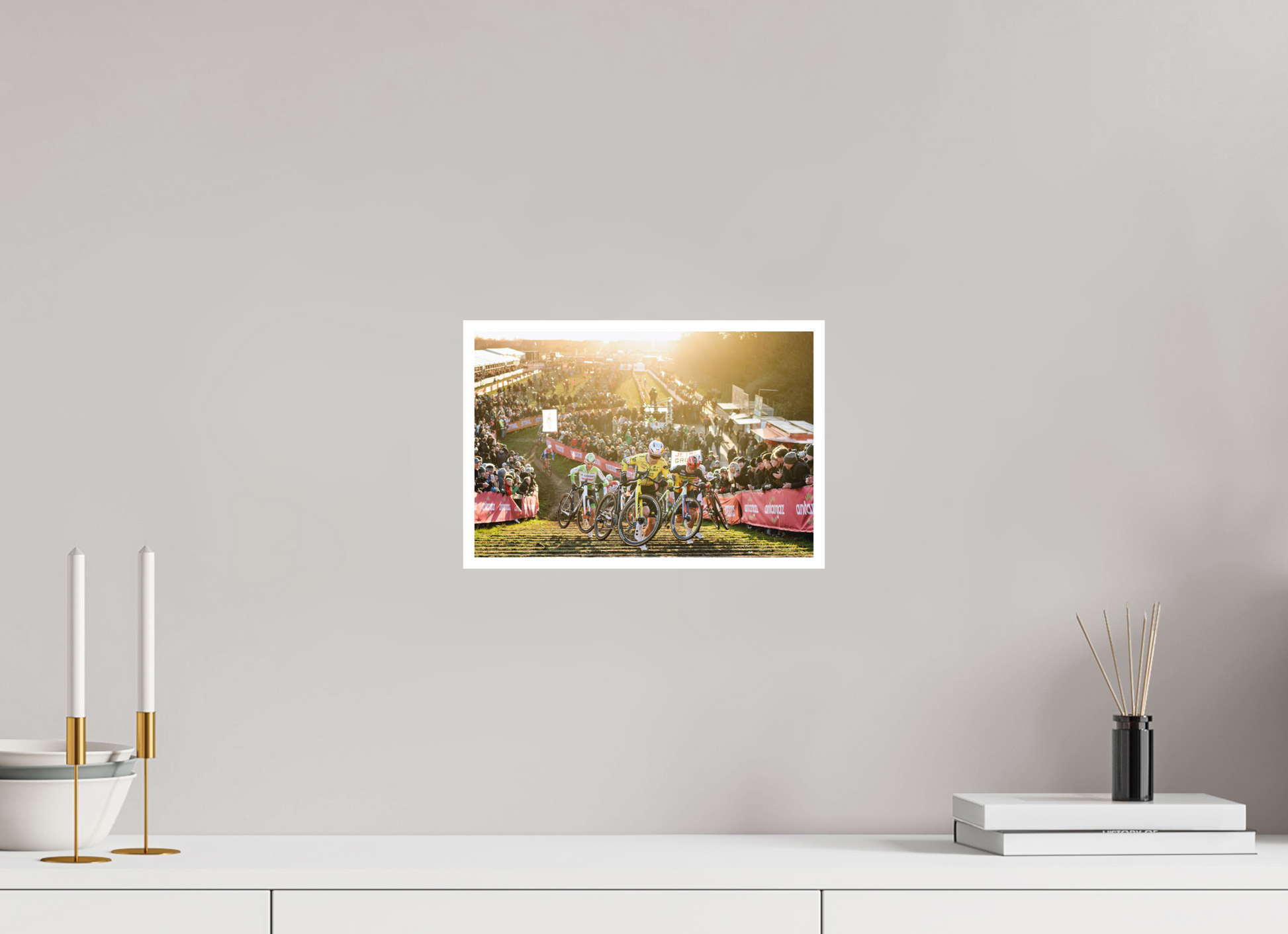 30 x 20 cm, Fine Art 2 Matt Uci Cyclocross Worldcup 2025 - 2026 Round 9 Dendermonde