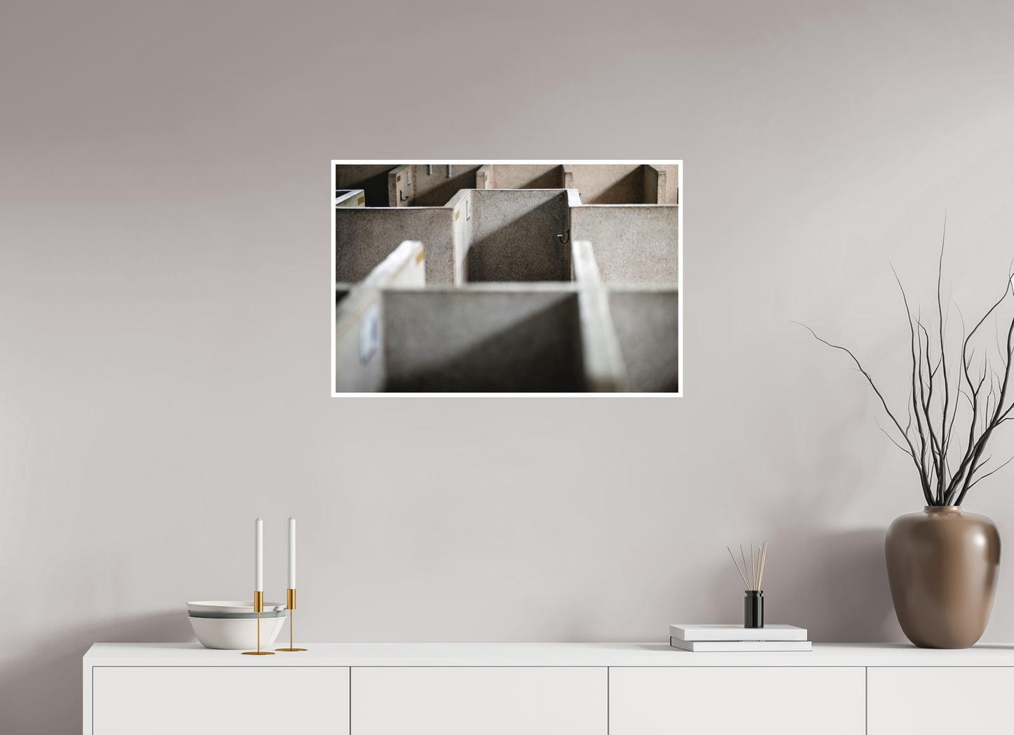 75 x 50 cm, Fine Art 2 Matt Paris Roubaix Shower