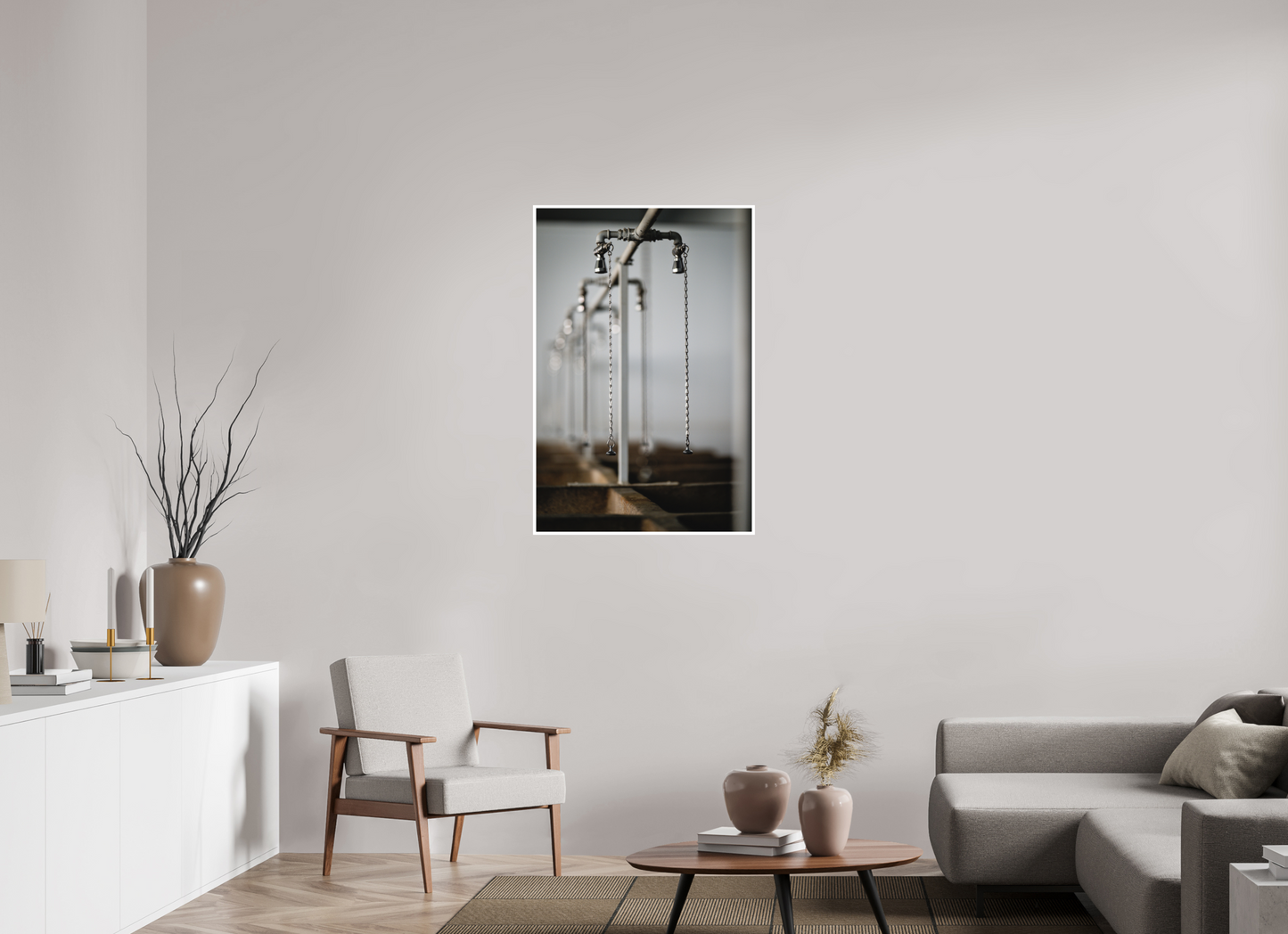 70 x 105 cm, Fine Art 2 Matt Paris Roubaix showers