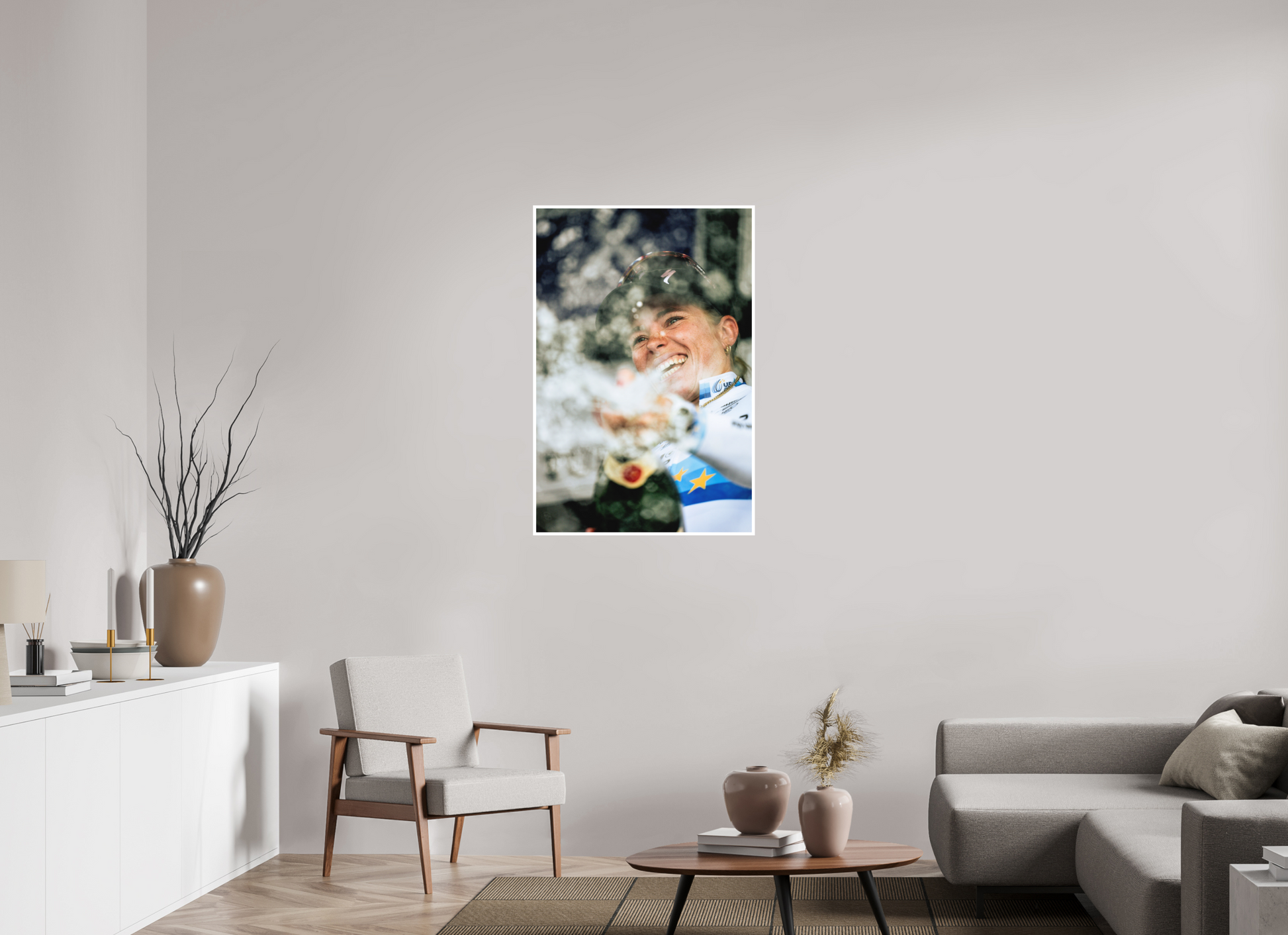 70 x 105 cm, Fine Art 2 Matt Champagne Vollering