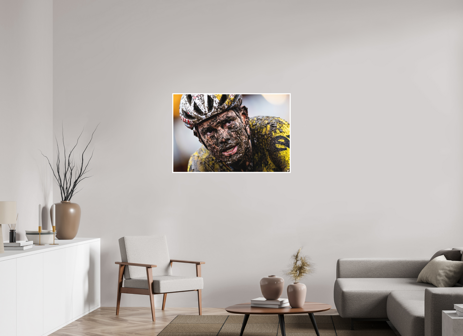 105 x 70 cm, Fine Art 2 Matt Dirty Face wins races by WVA