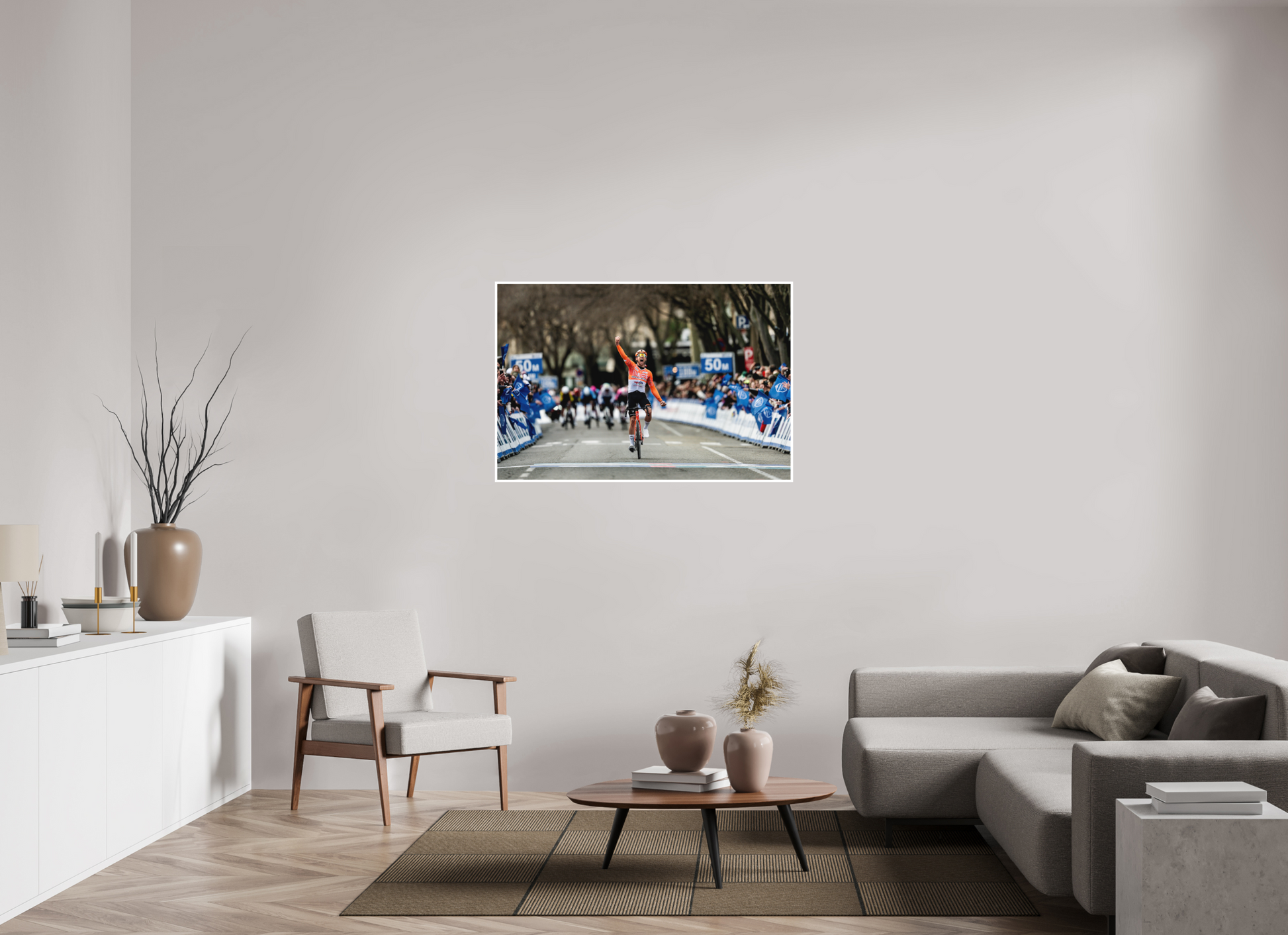 120 x 80 cm, Fine Art 2 Matt Cic Tour De La Provence 2026 - Stage 3 / The Win V2