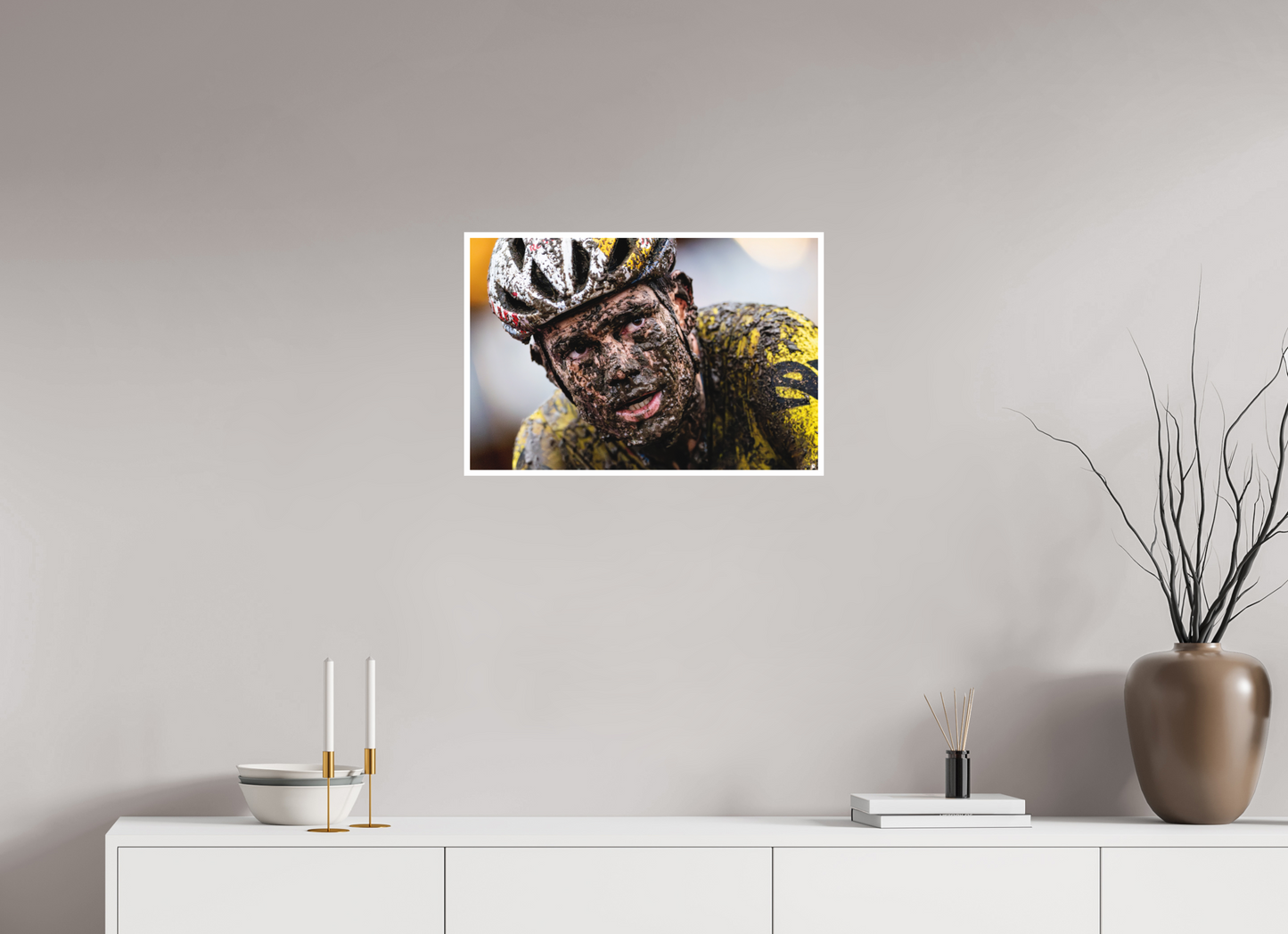 60 x 40 cm, Fine Art 2 Matt Dirty Face wins races by WVA