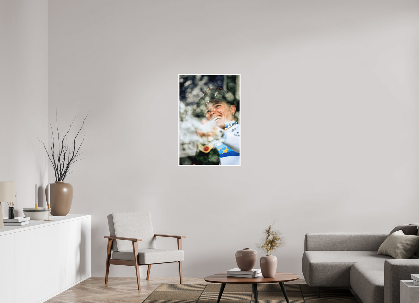 60 x 90 cm, Fine Art 2 Matt Champagne Vollering