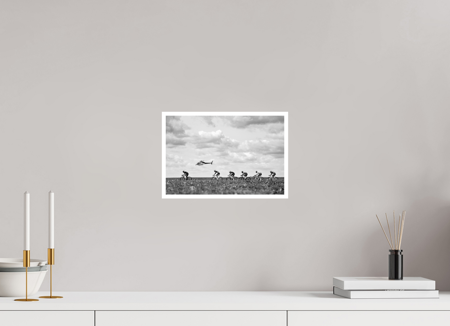 30 x 20 cm, Fine Art 2 Matt Flanders Fields 2026 - Plugstreet Sector / B&W version