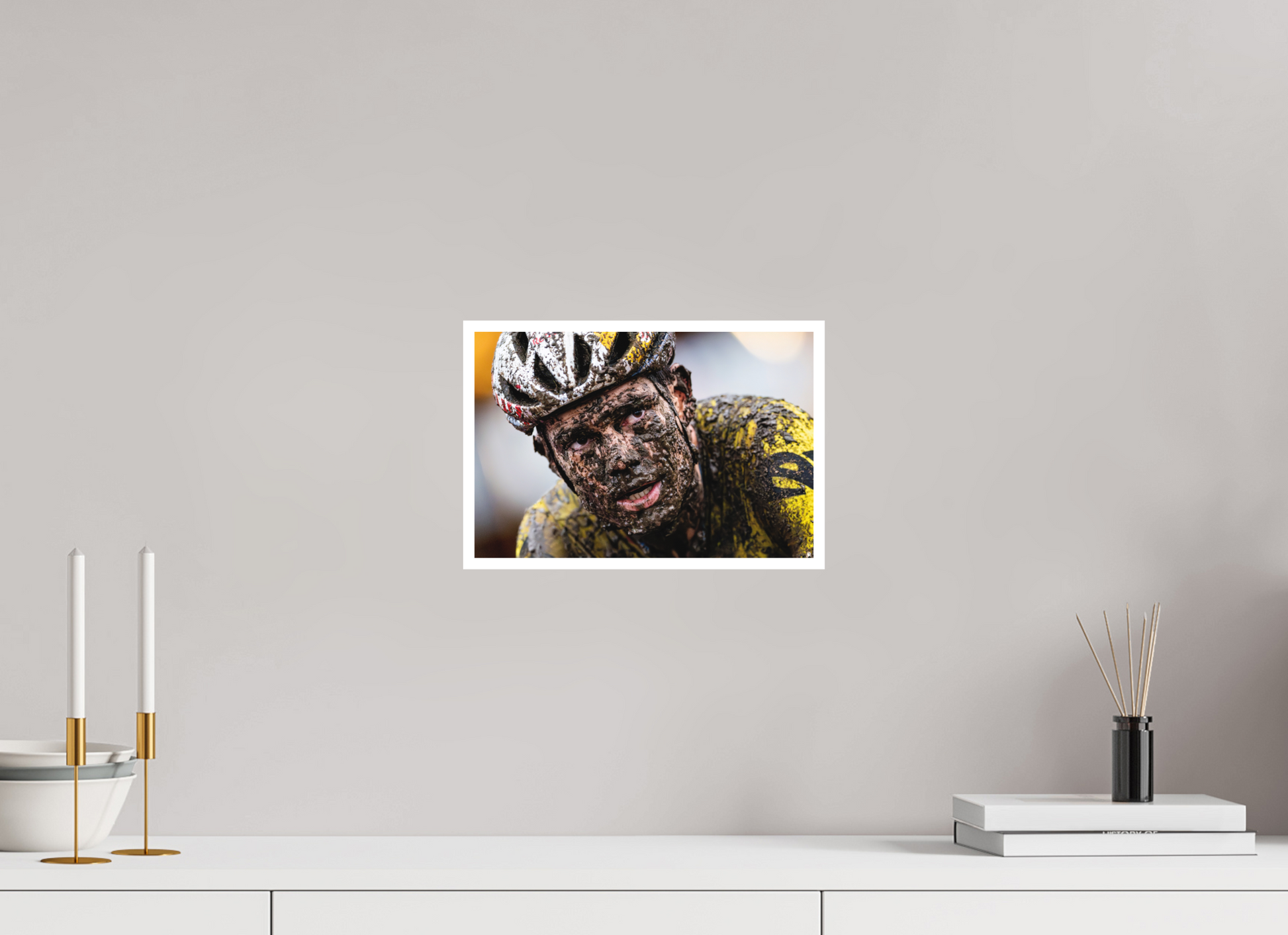 30 x 20 cm, Fine Art 2 Matt Dirty Face wins races by WVA