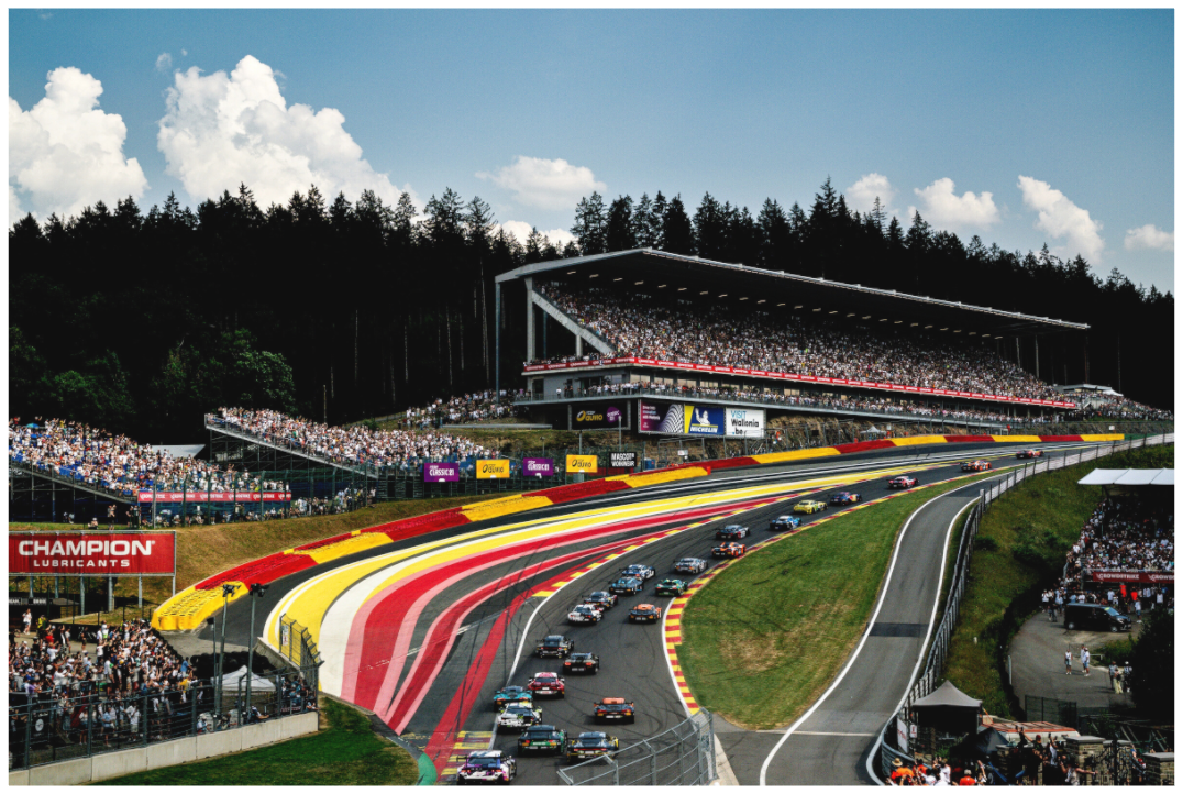 Main image The Start of the Crowdstrike 24hours of Spa - Francorchamps 2026