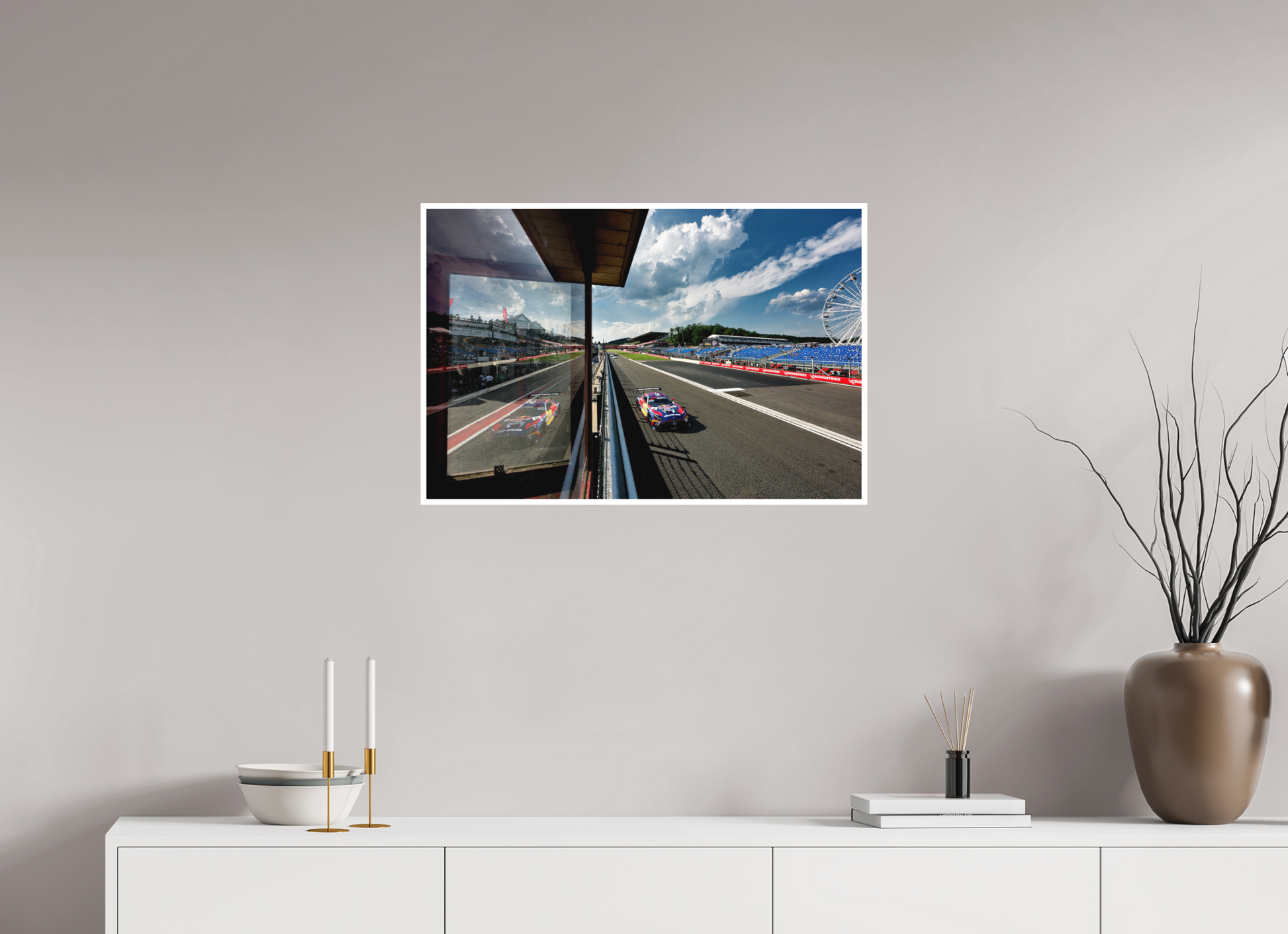 75 x 50 cm, Fine Art 2 Matt Double Trouble - 24hours of Spa