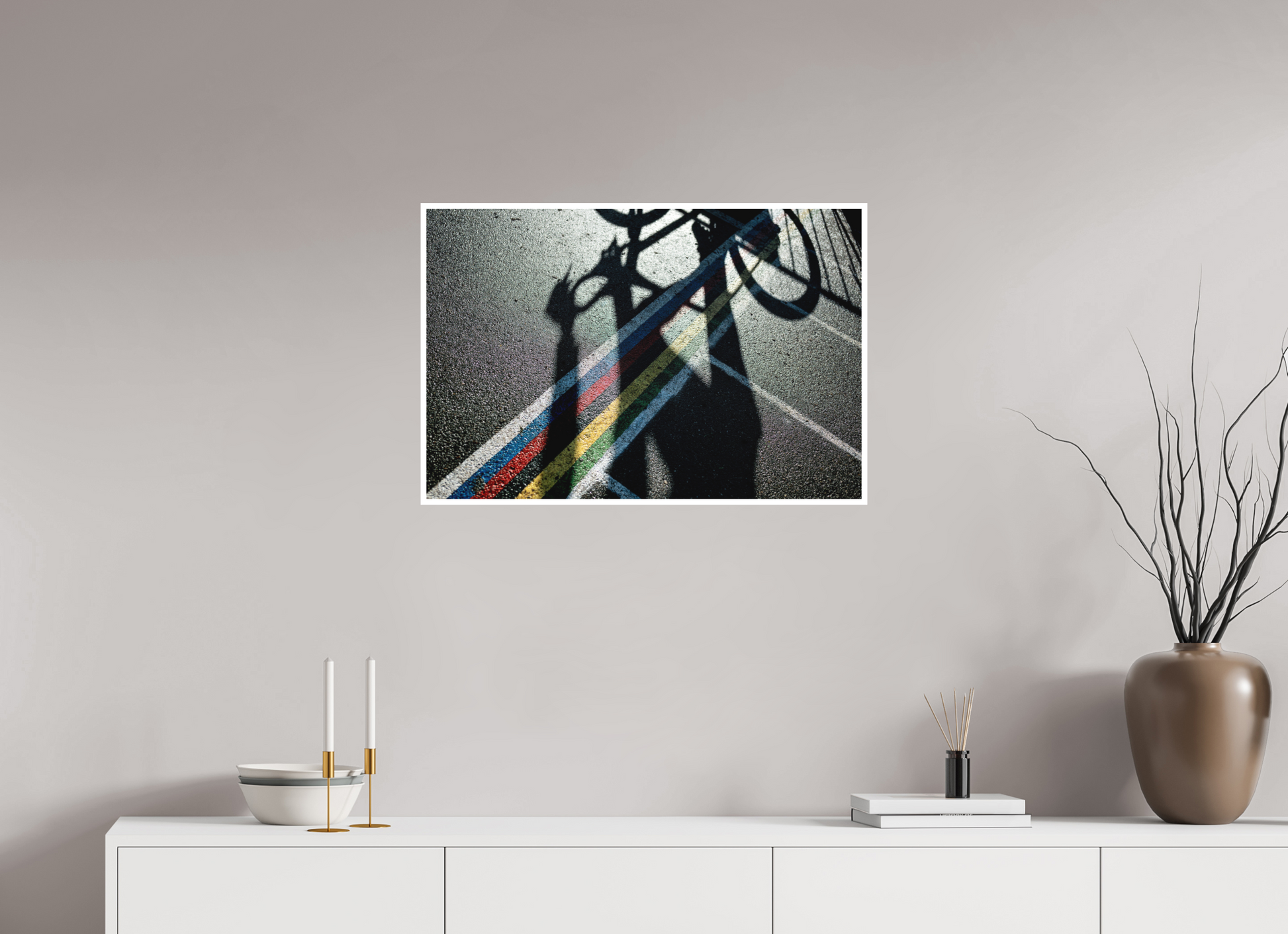 75 x 50 cm, Fine Art 2 Matt From the Shadow to the Rainbow