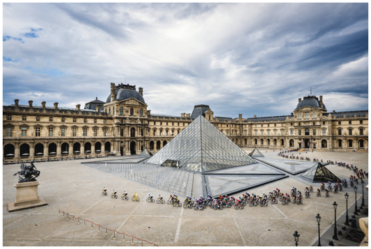 TDF 25 Stage 21 - The Peloton true Le Louvre