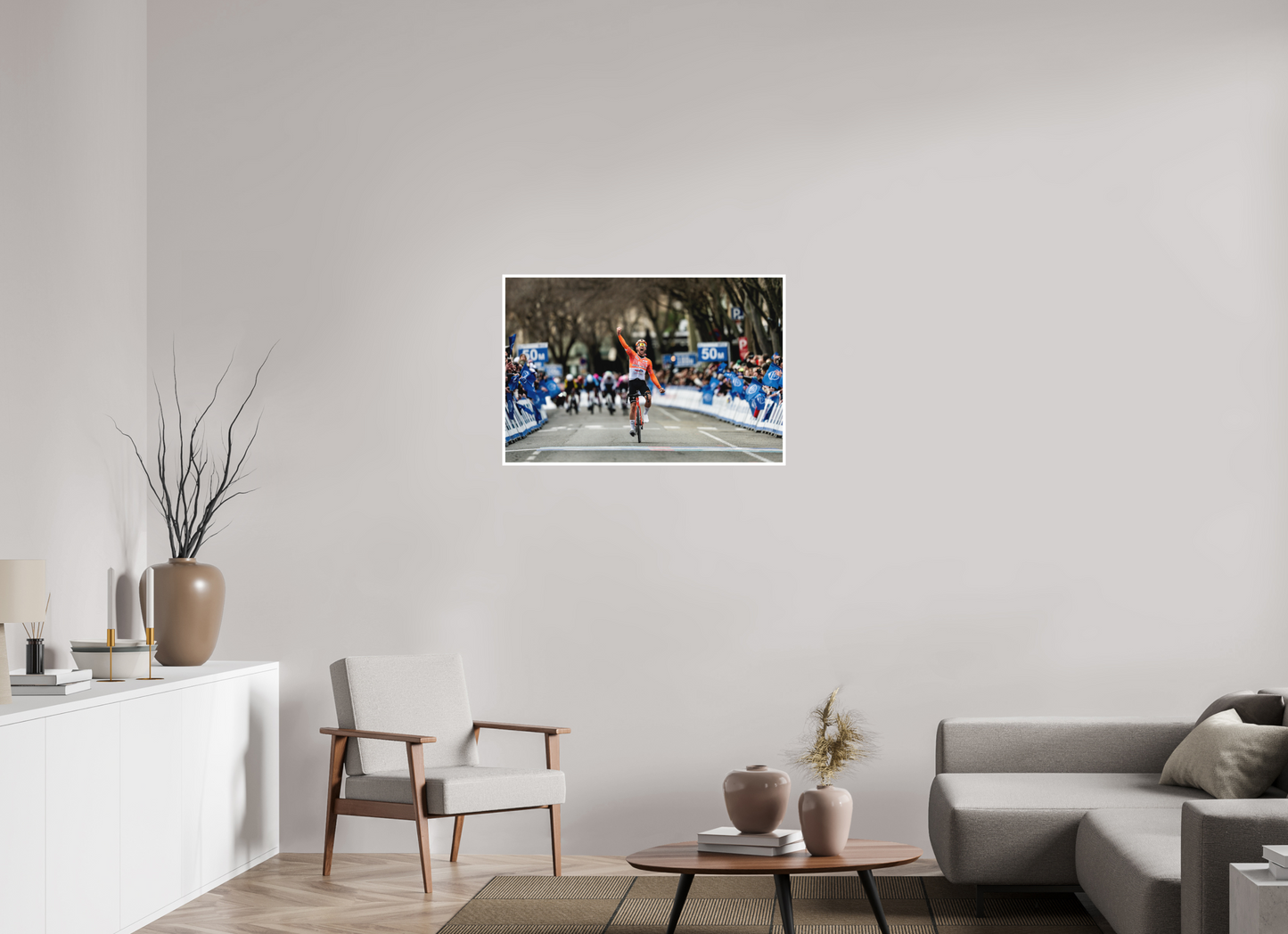 90 x 60 cm, Fine Art 2 Matt Cic Tour De La Provence 2026 - Stage 3 / The Win V2