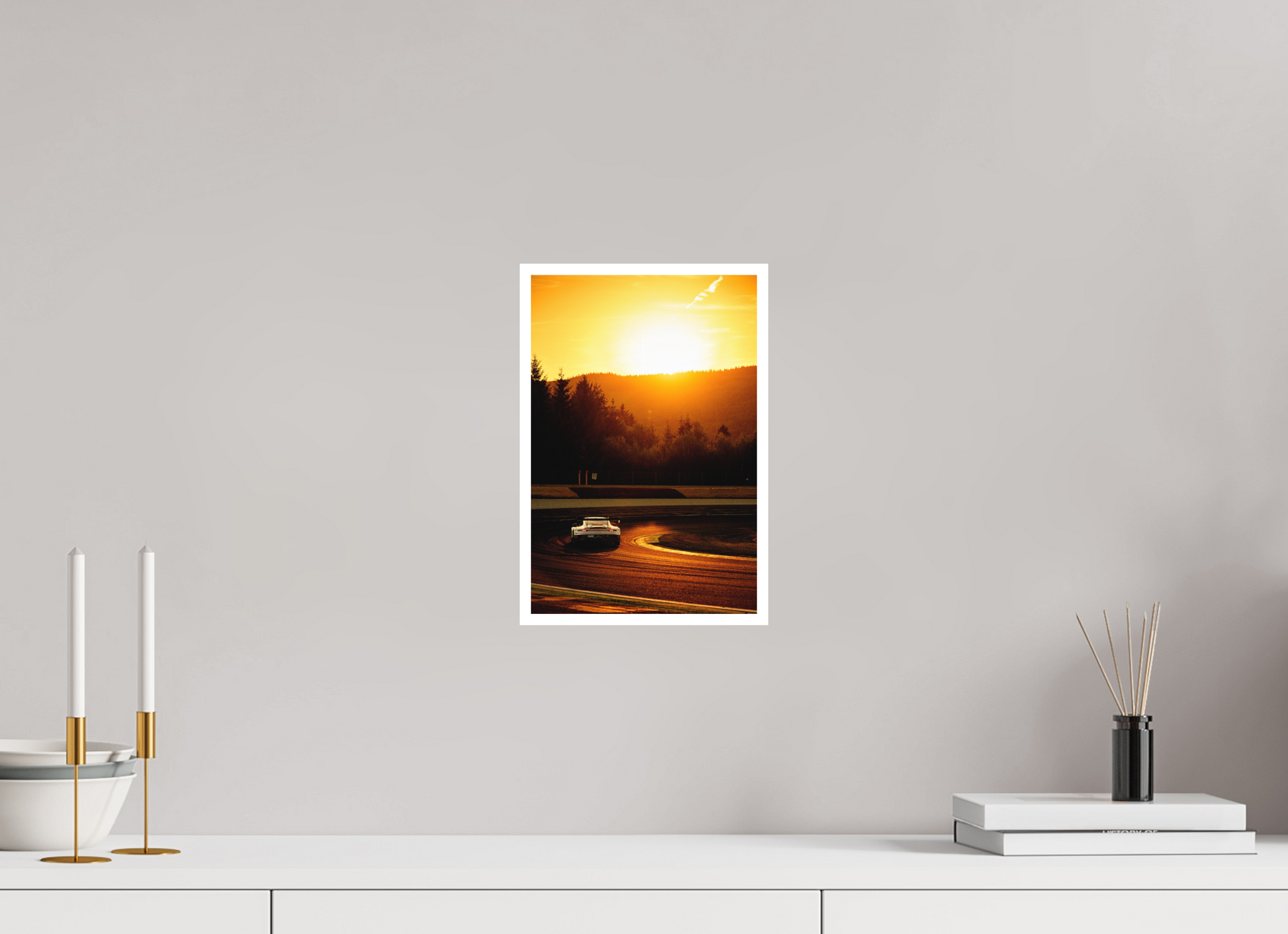 20 x 30 cm, Fine Art 2 Matt 911 Sunset Bruxelles turn Spa Francochamps 2026