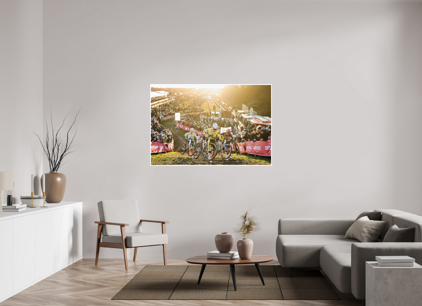 150 x 100 cm, Fine Art 2 Matt Uci Cyclocross Worldcup 2025 - 2026 Round 9 Dendermonde