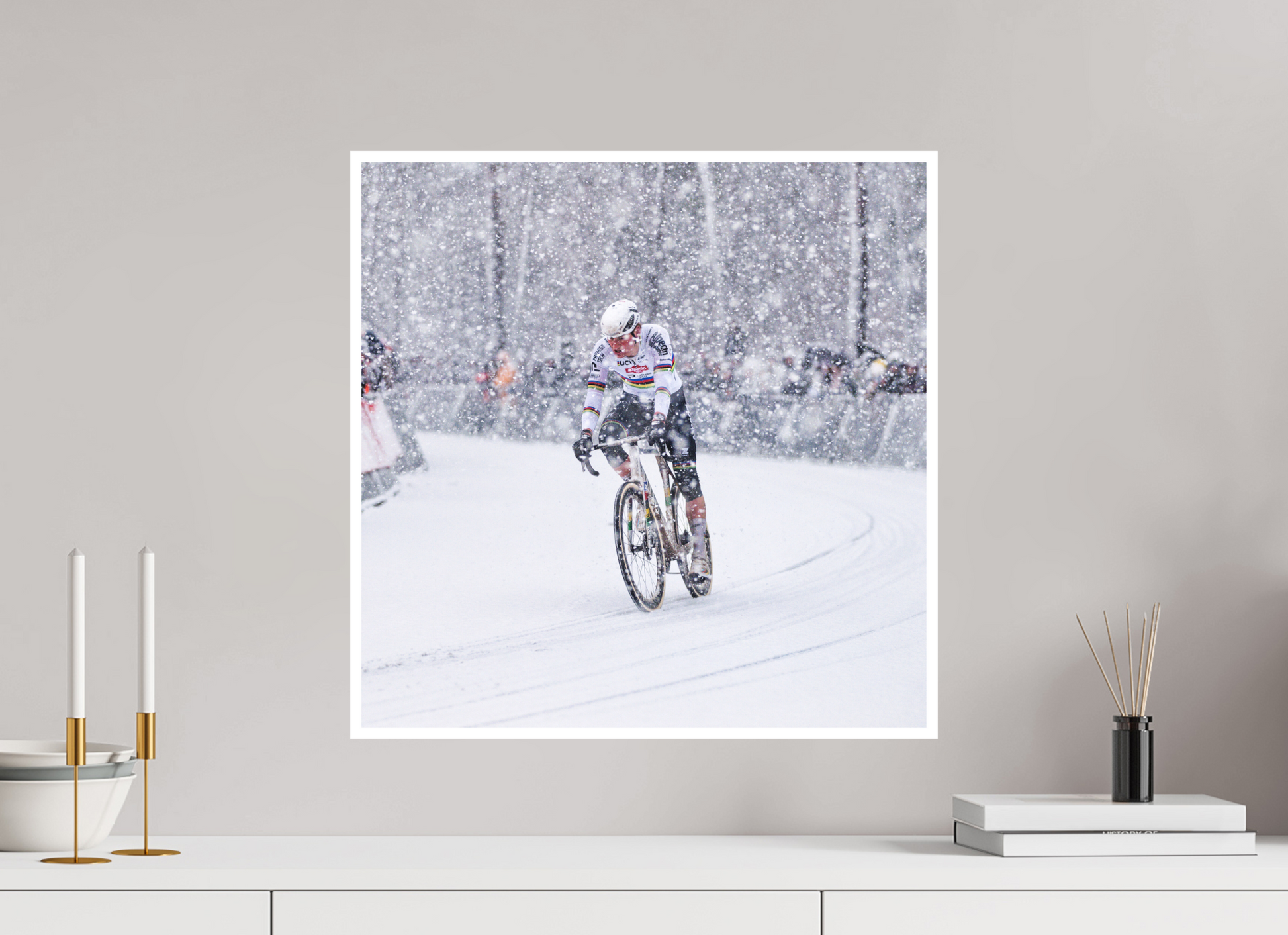 50 x 50 cm, Fine Art 2 Matt Mvdp King of Snow