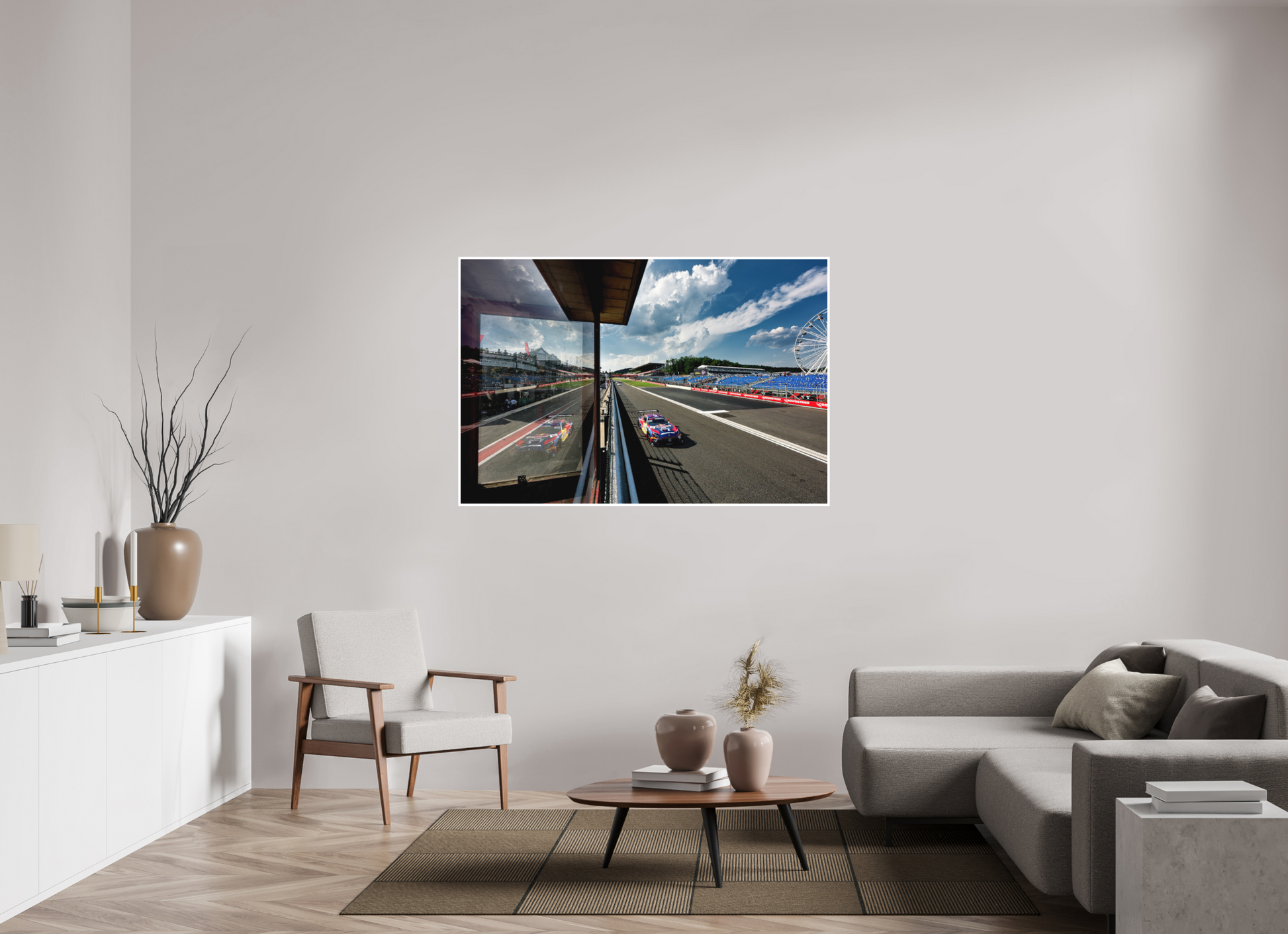150 x 100 cm, Fine Art 2 Matt Double Trouble - 24hours of Spa