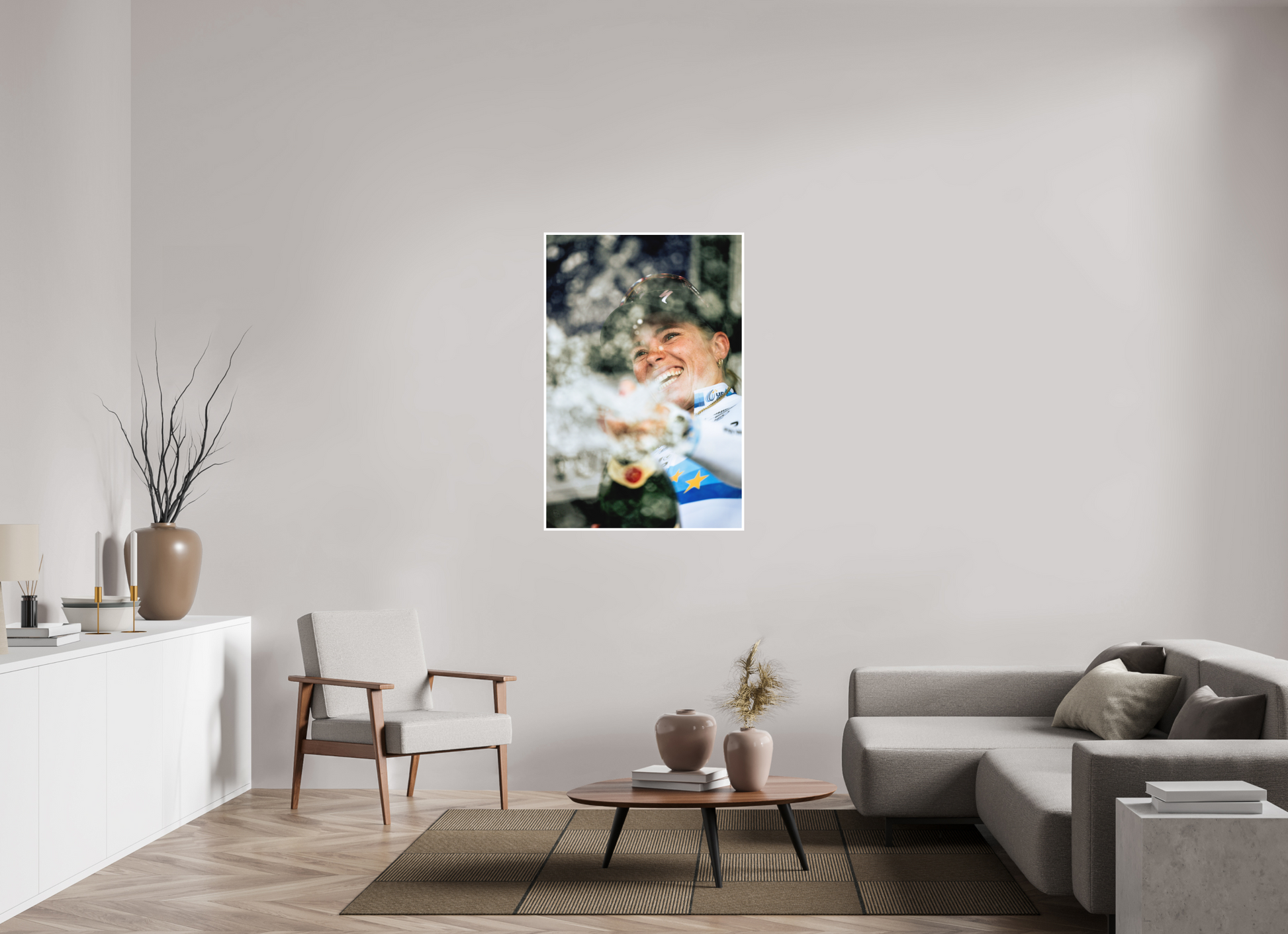 80 x 120 cm, Fine Art 2 Matt Champagne Vollering