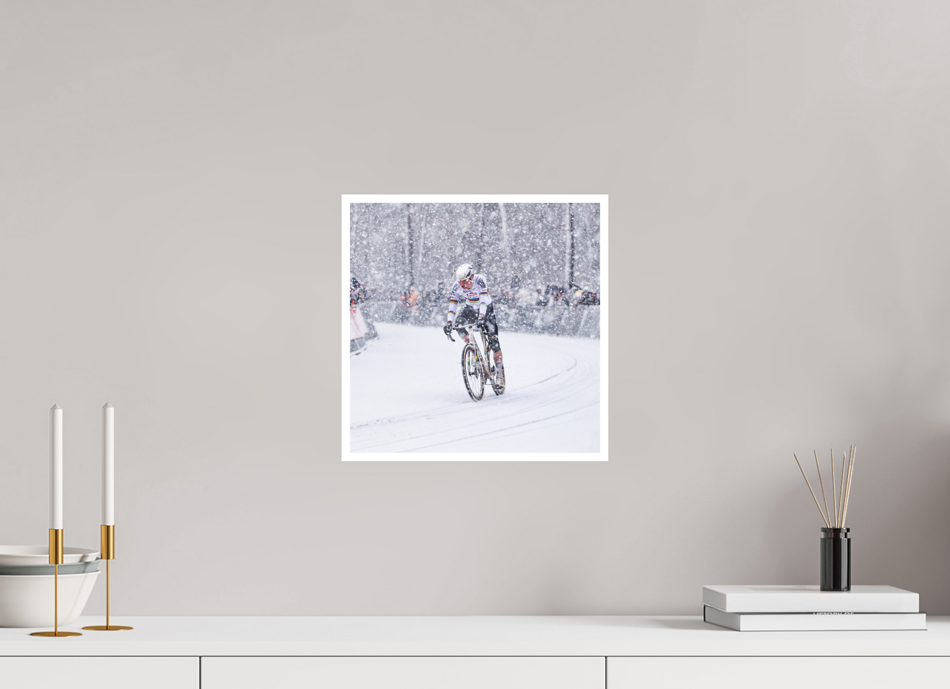 30 x 30 cm, Fine Art 2 Matt Mvdp King of Snow