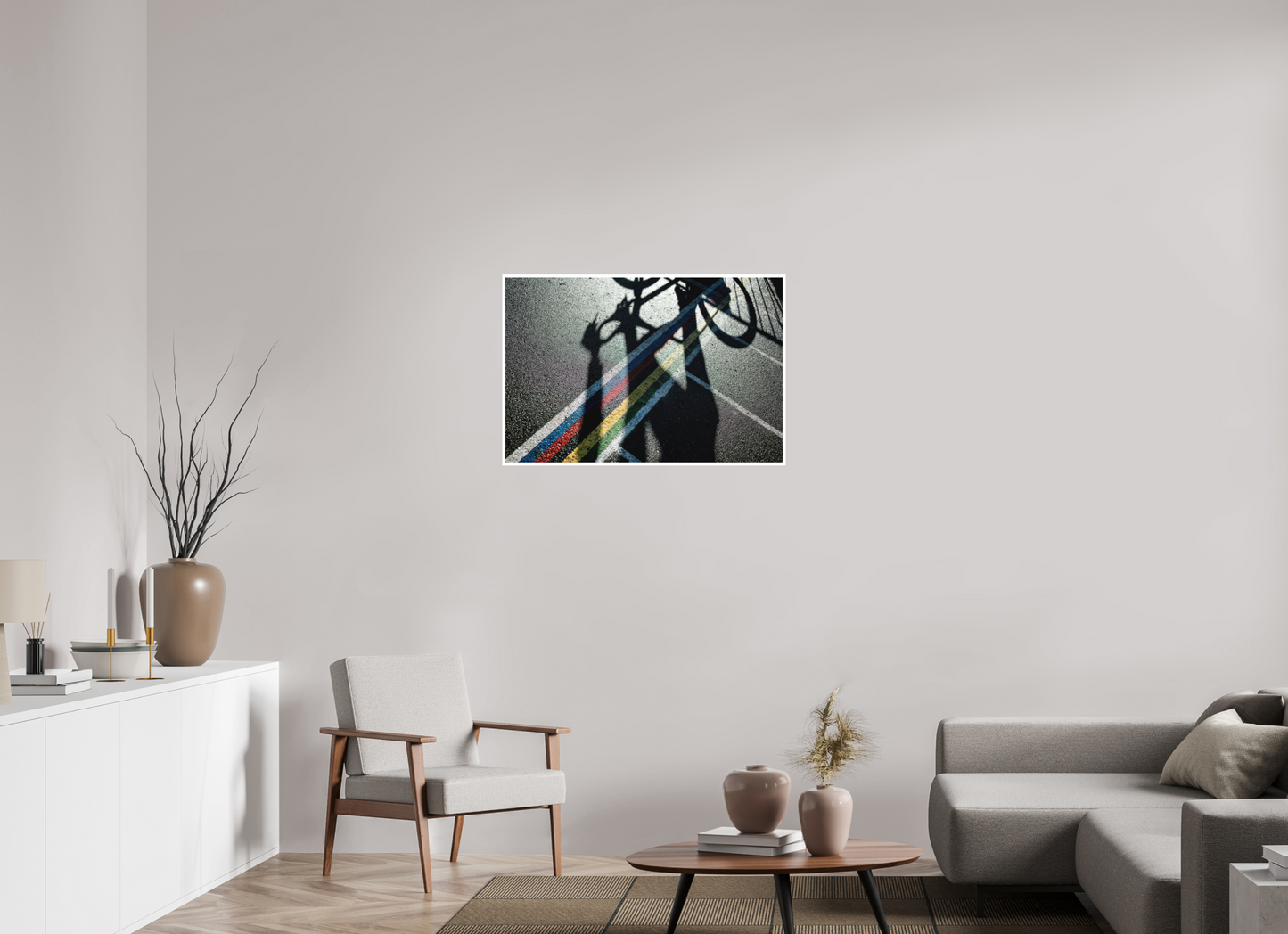 90 x 60 cm, Fine Art 2 Matt From the Shadow to the Rainbow