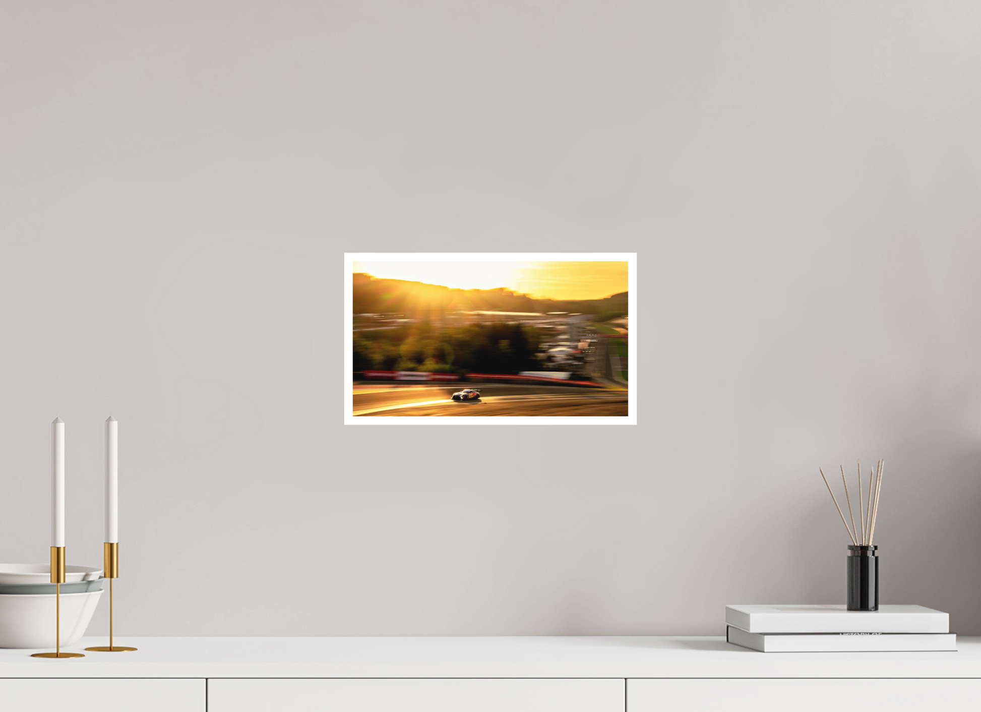 32 x 18 cm, Fine Art 2 Matt Sunset on the Raidillon