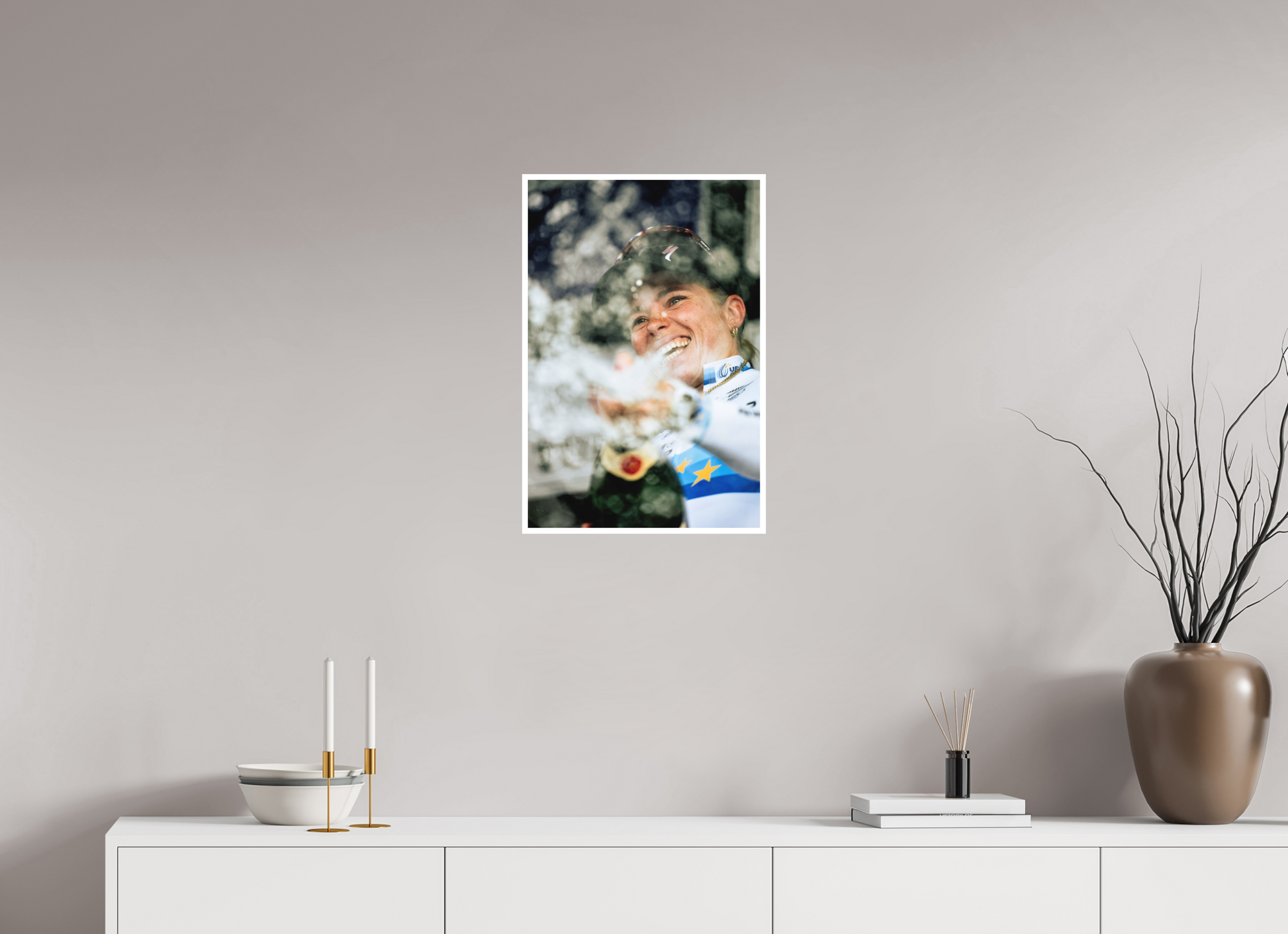 40 x 60 cm, Fine Art 2 Matt Champagne Vollering