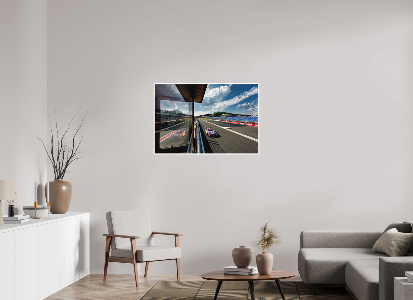 105 x 70 cm, Fine Art 2 Matt Double Trouble - 24hours of Spa