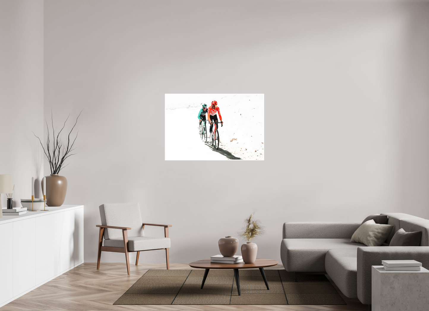 120 x 80 cm, Fine Art 2 Matt Cic Tour de La Provence Stage 2 Montagne de Lure
