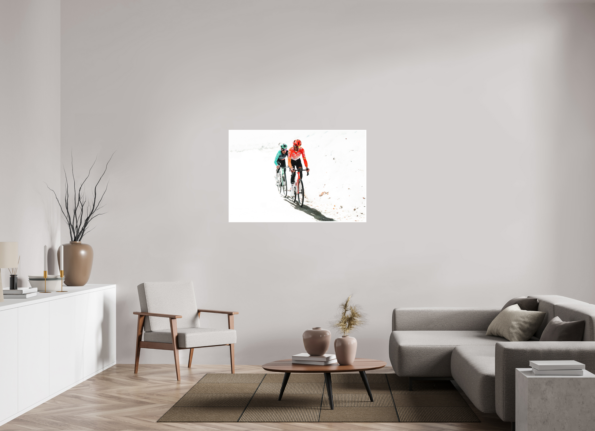 120 x 80 cm, Fine Art 2 Matt Cic Tour de La Provence Stage 2 Montagne de Lure