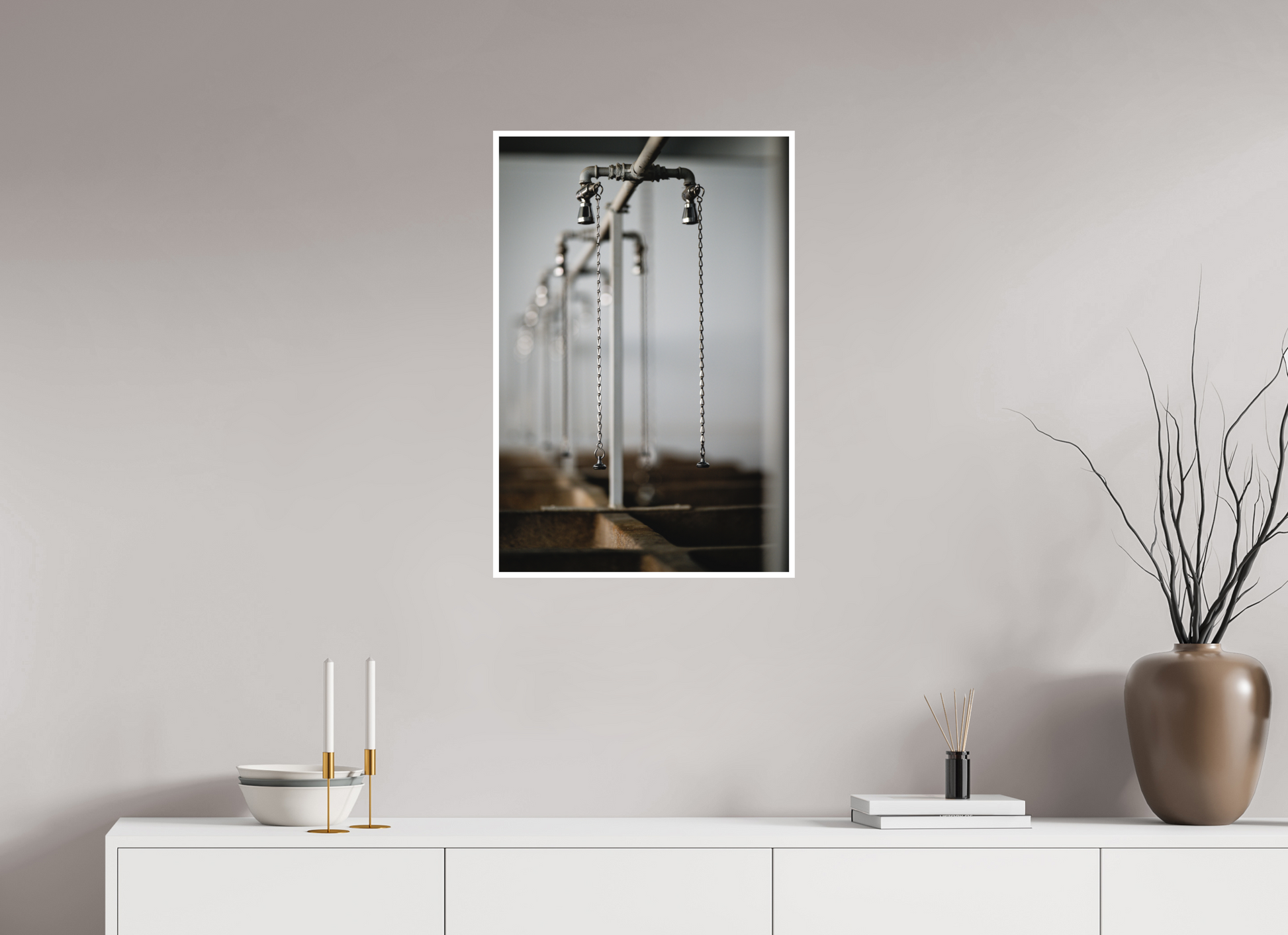 50 x 75 cm, Fine Art 2 Matt Paris Roubaix showers