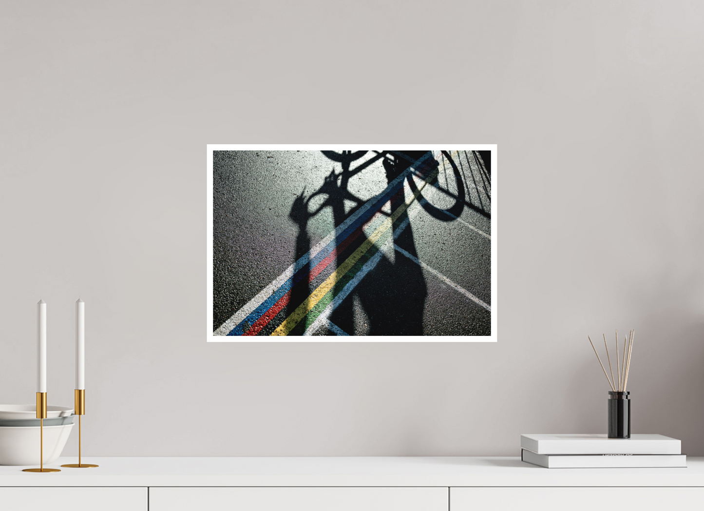 45 x 30 cm, Fine Art 2 Matt From the Shadow to the Rainbow