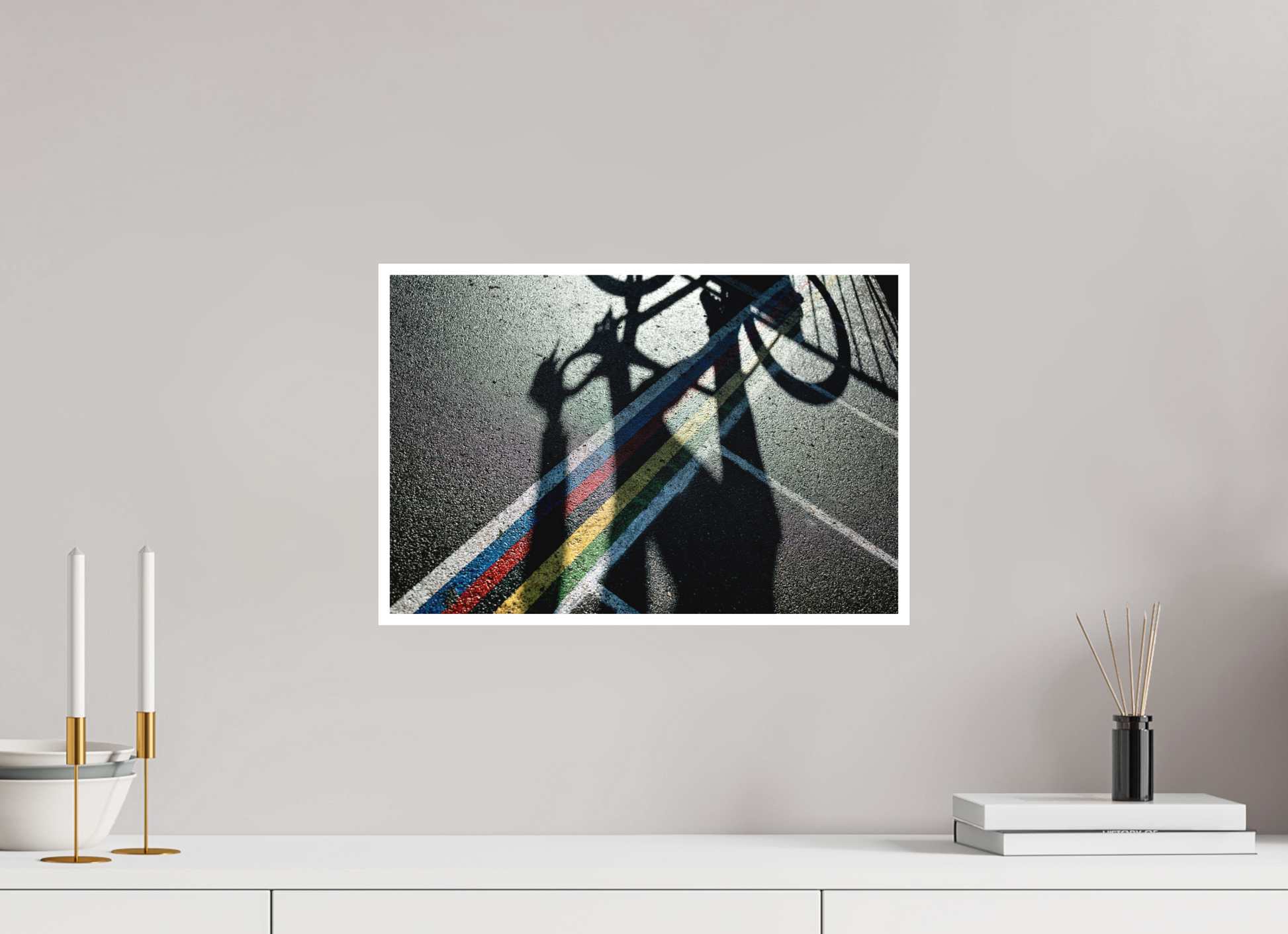 45 x 30 cm, Fine Art 2 Matt From the Shadow to the Rainbow
