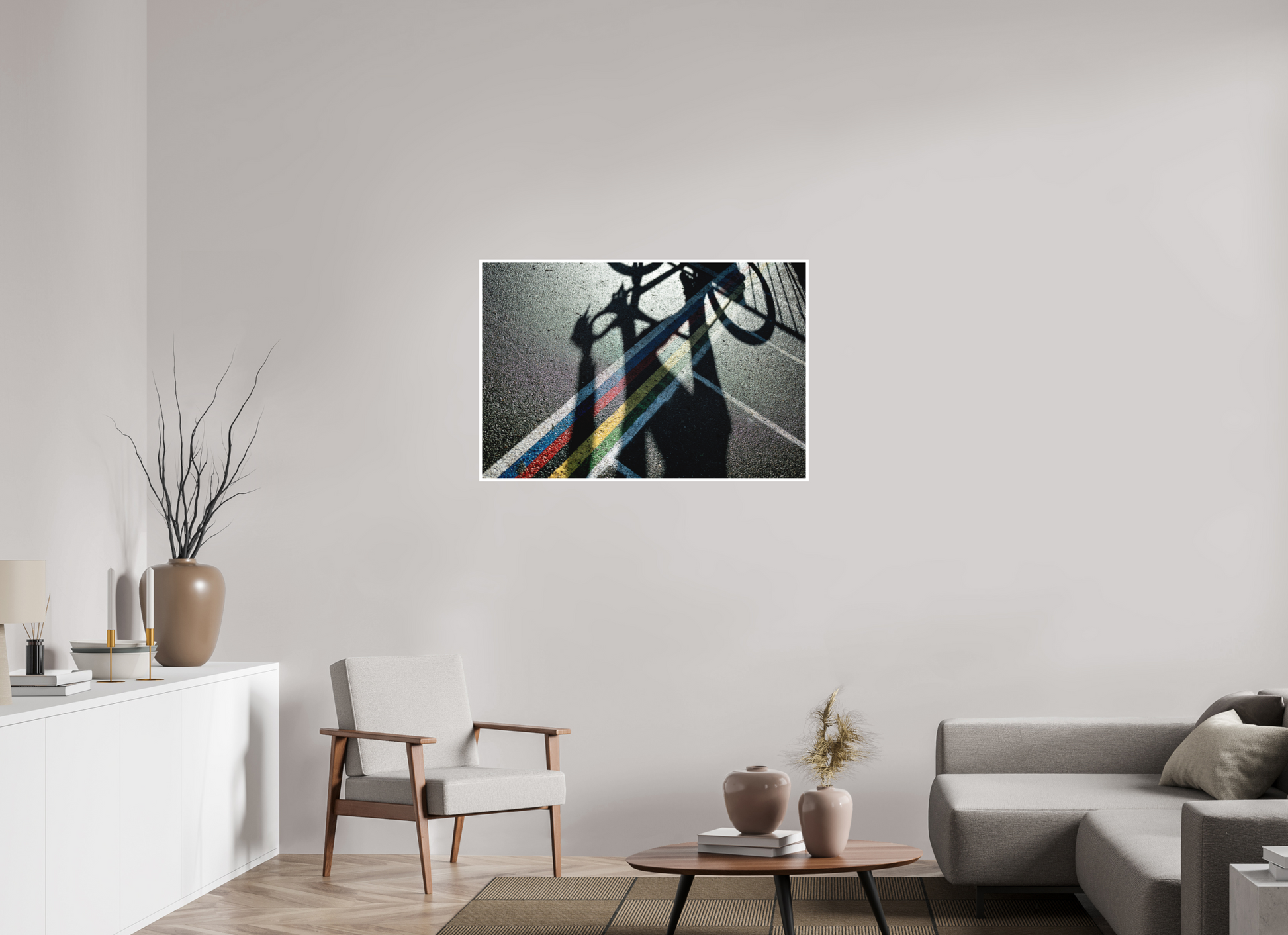 105 x 70 cm, Fine Art 2 Matt From the Shadow to the Rainbow