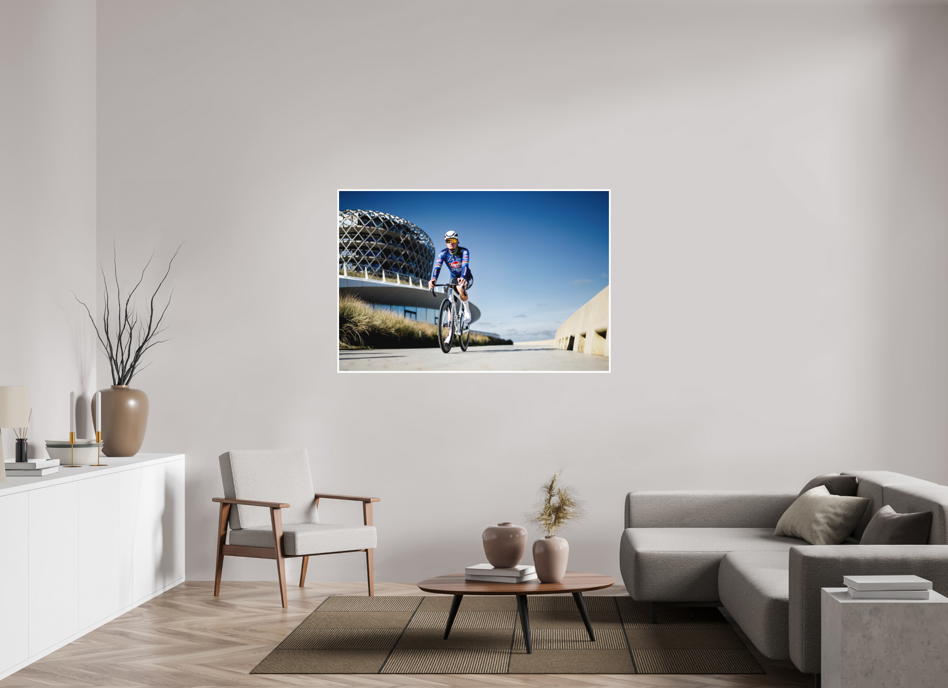 150 x 100 cm, Fine Art 2 Matt Flanders Fields - Mathieu Van Der Poel and the Casino of Middelkerke