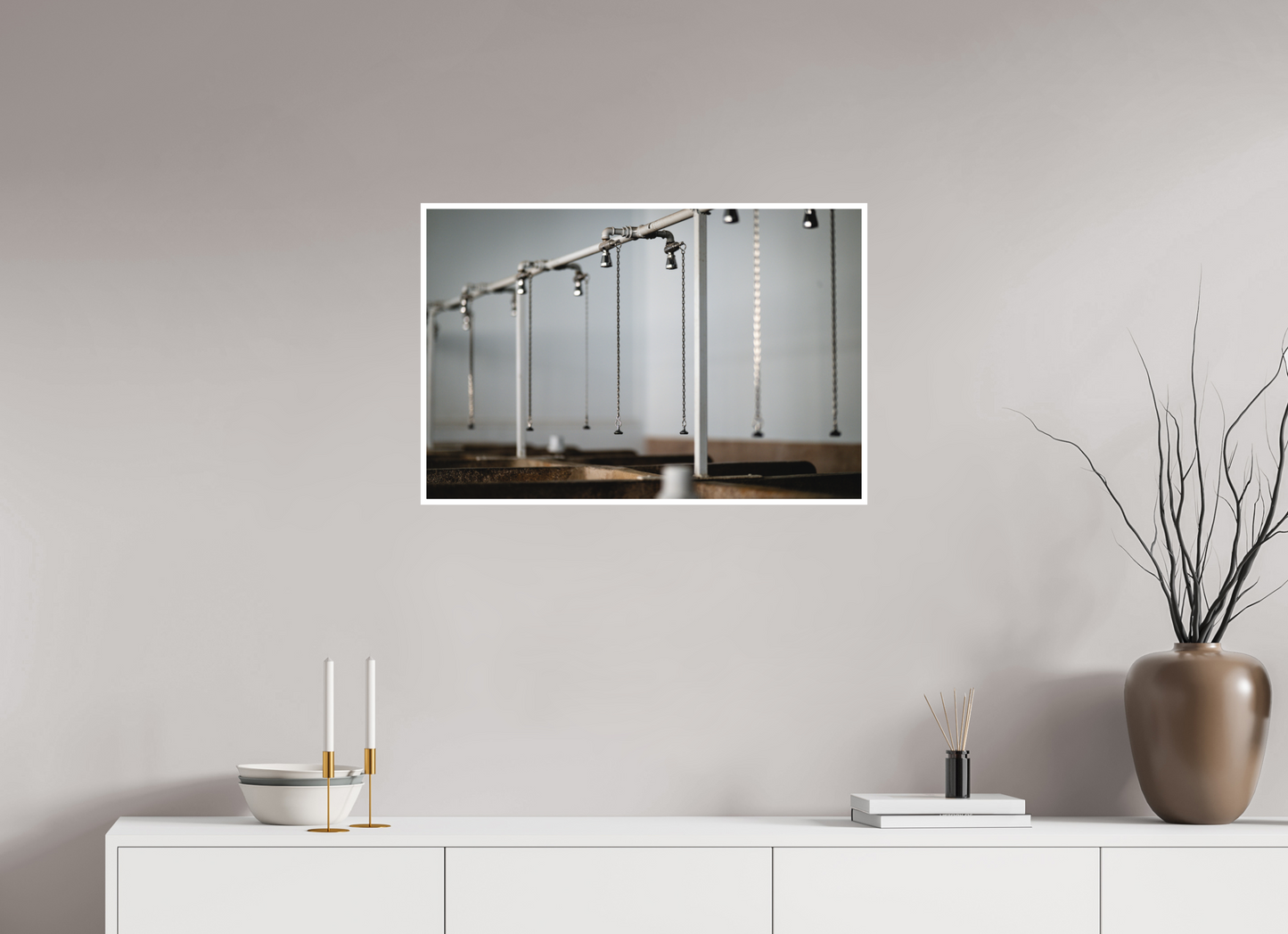75 x 50 cm, Fine Art 2 Matt the iconic Paris Roubaix shower