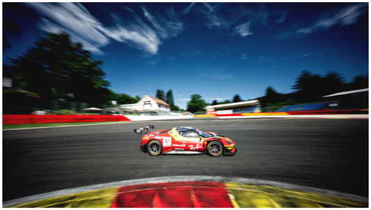 Main image The Ferrari 296 GT3 EVO of team AF Corse in La Source