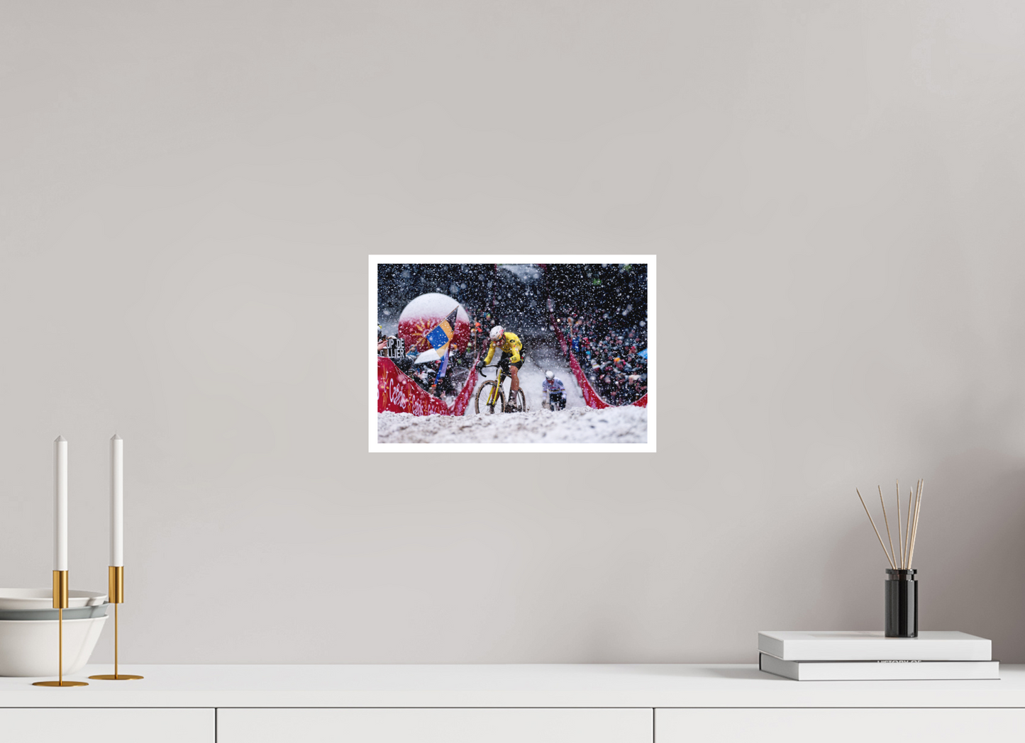 30 x 20 cm, Fine Art 2 Matt WVA & MVDP in the Mol Cross under the Snow