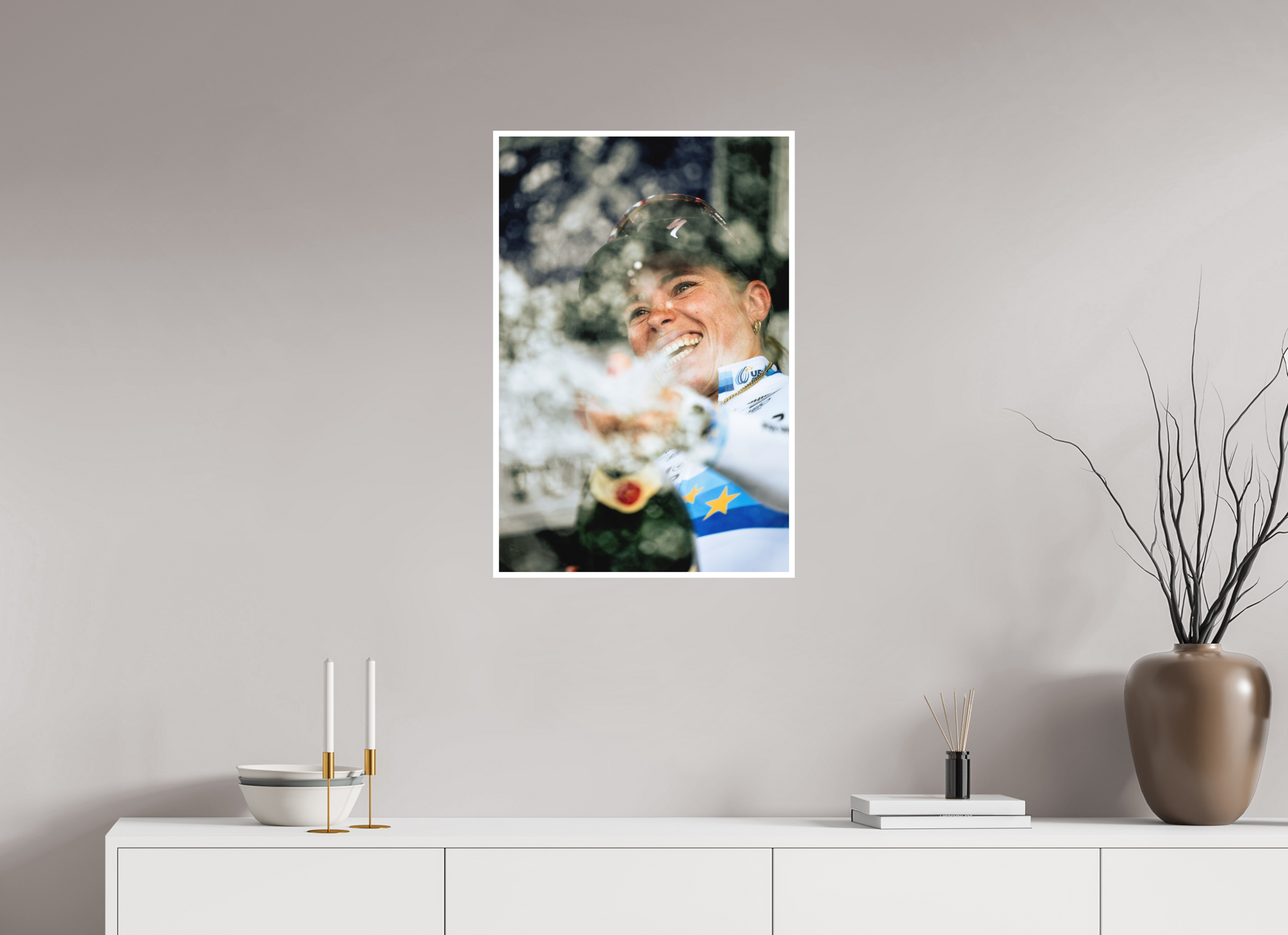 50 x 75 cm, Fine Art 2 Matt Champagne Vollering