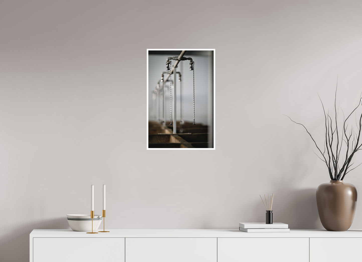 40 x 60 cm, Fine Art 2 Matt Paris Roubaix showers