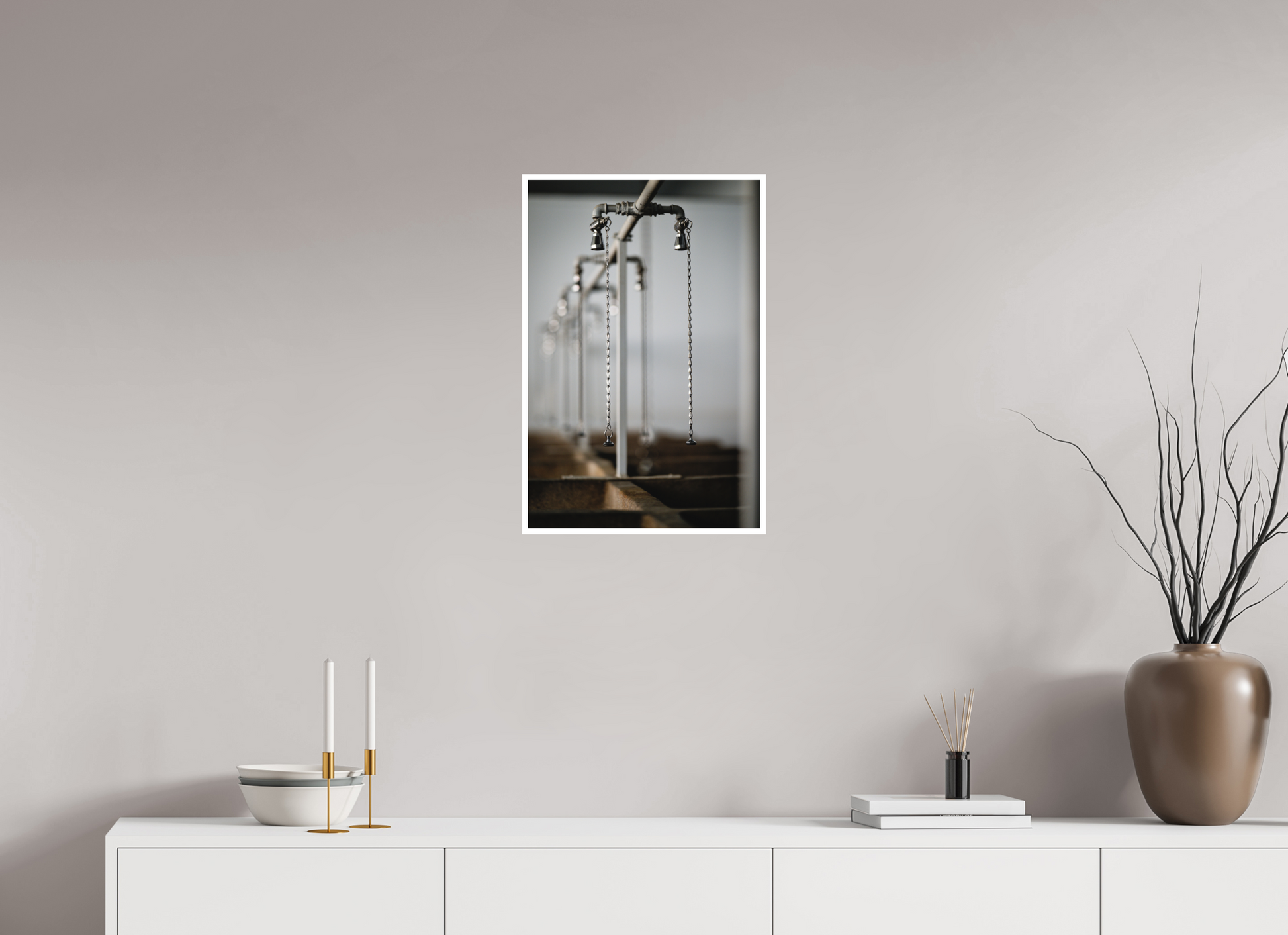 40 x 60 cm, Fine Art 2 Matt Paris Roubaix showers